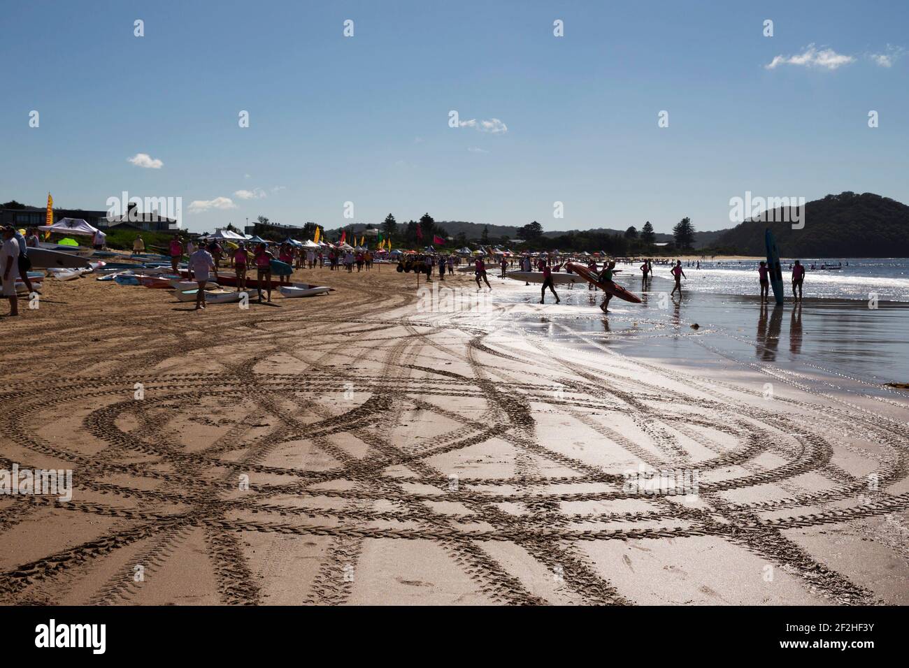 SURF LIFE SAVING - ALLPHONES NEUE SÜDWALE MEISTER UND ERÖFFNET SURF LIFE SAVING CHAMPIONSHIP 2013 - UMINA BEACH (NSW-AUS) - 6 BIS 10/03/2013 - FOTO ANDREA FRANCOLINI / DPPI MEDIEN Stockfoto