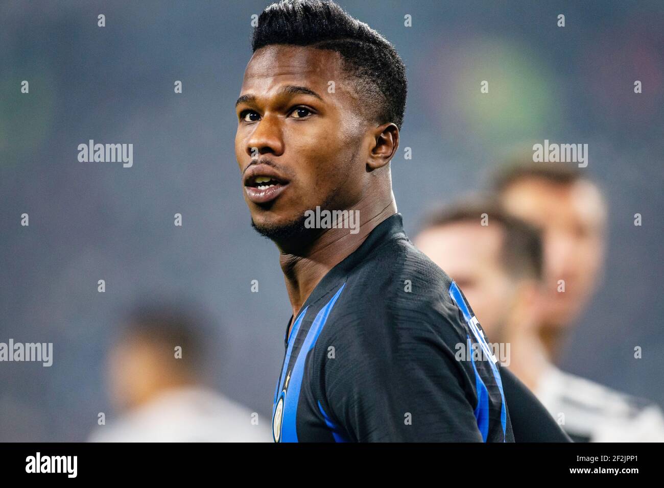 Keita Balde von Inter während der italienischen Meisterschaft Serie EIN Fußballspiel zwischen Juventus FC und FC Internazionale am 7. Dezember 2018 im Allianz Stadion in Turin, Italien - Foto Morgese - Rossini / DPPI Stockfoto