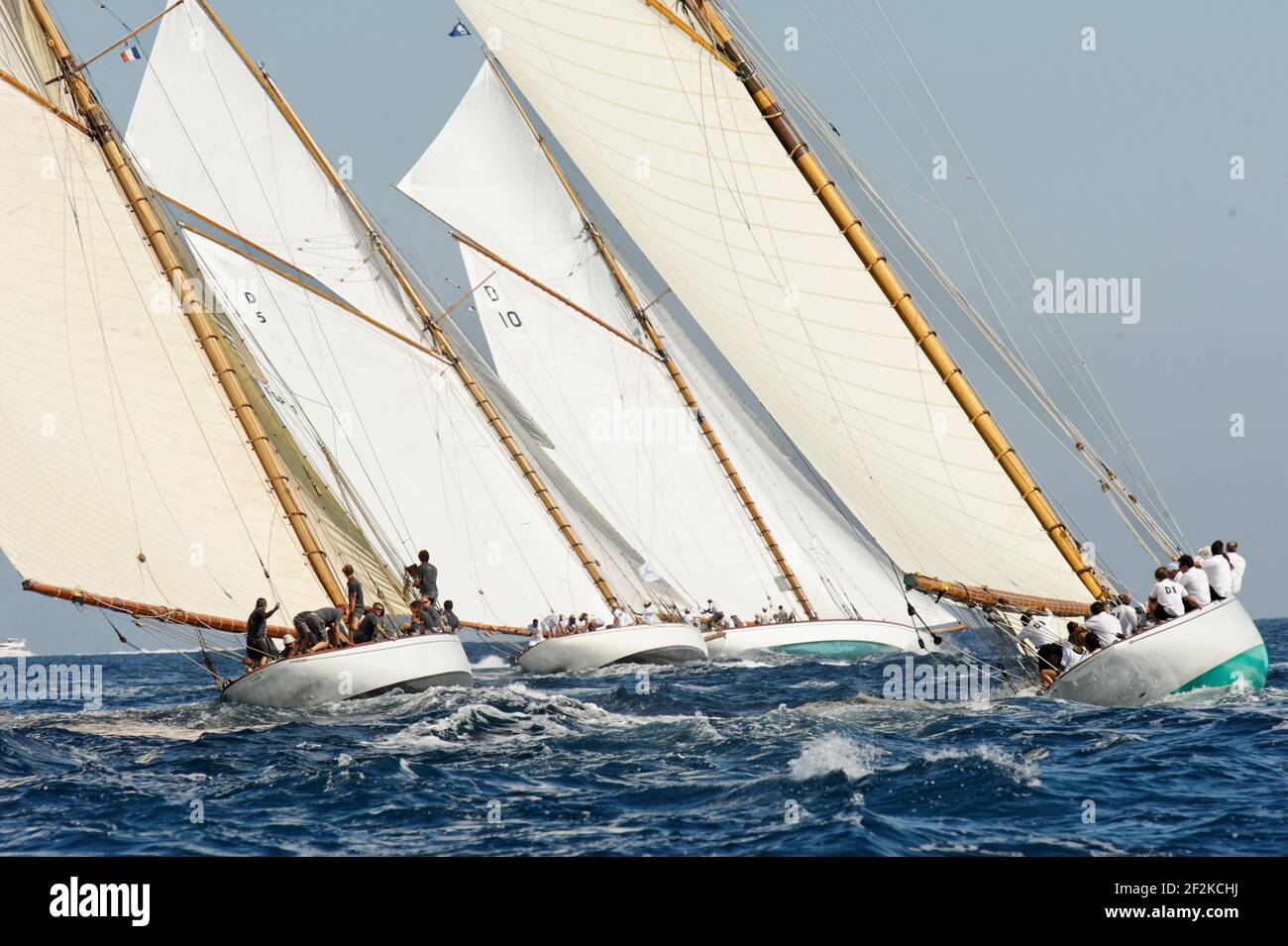 SEGELN - LES VOILES DE ST TROPEZ 2012 - FRANKREICH - 03/10/2012 - FOTO CHRISTOPHE SORENTI / DPPI - FLEET Stockfoto