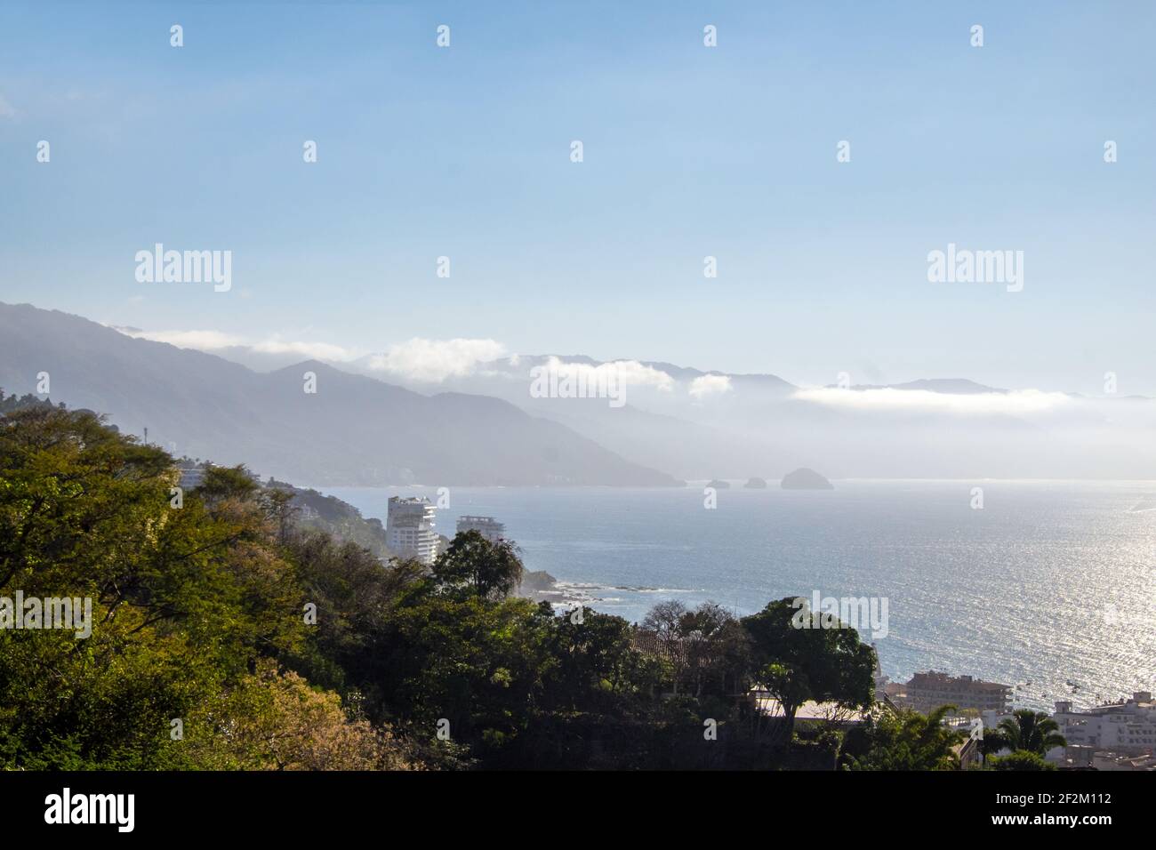 Blick vom Mirador in Puerto Vallarta, Mexiko Stockfoto