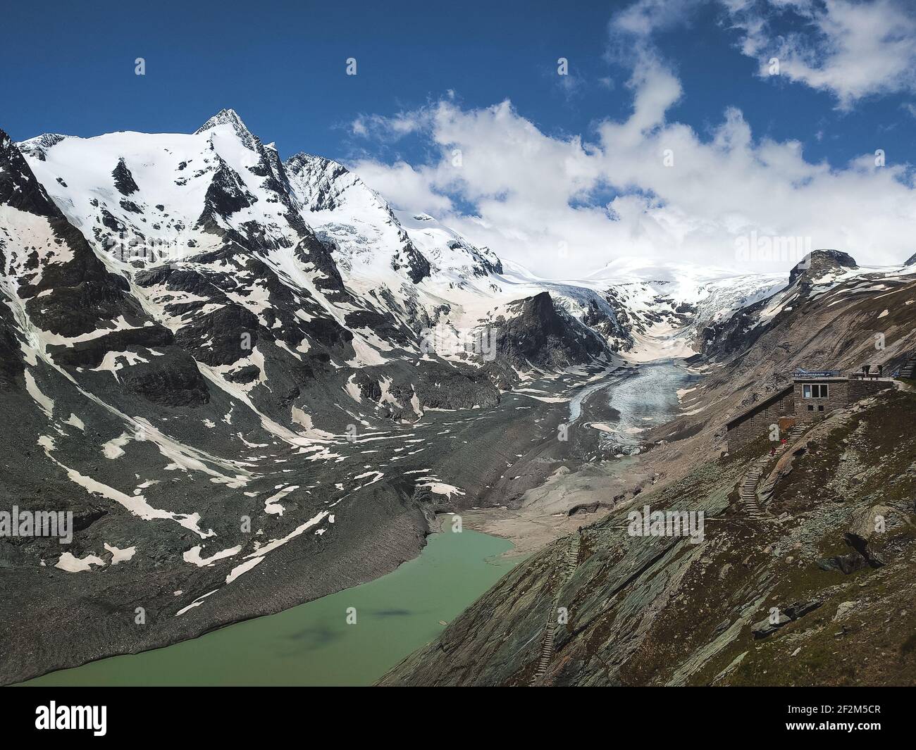 Österreich, Hohe Tauern, Großglockner Stockfoto