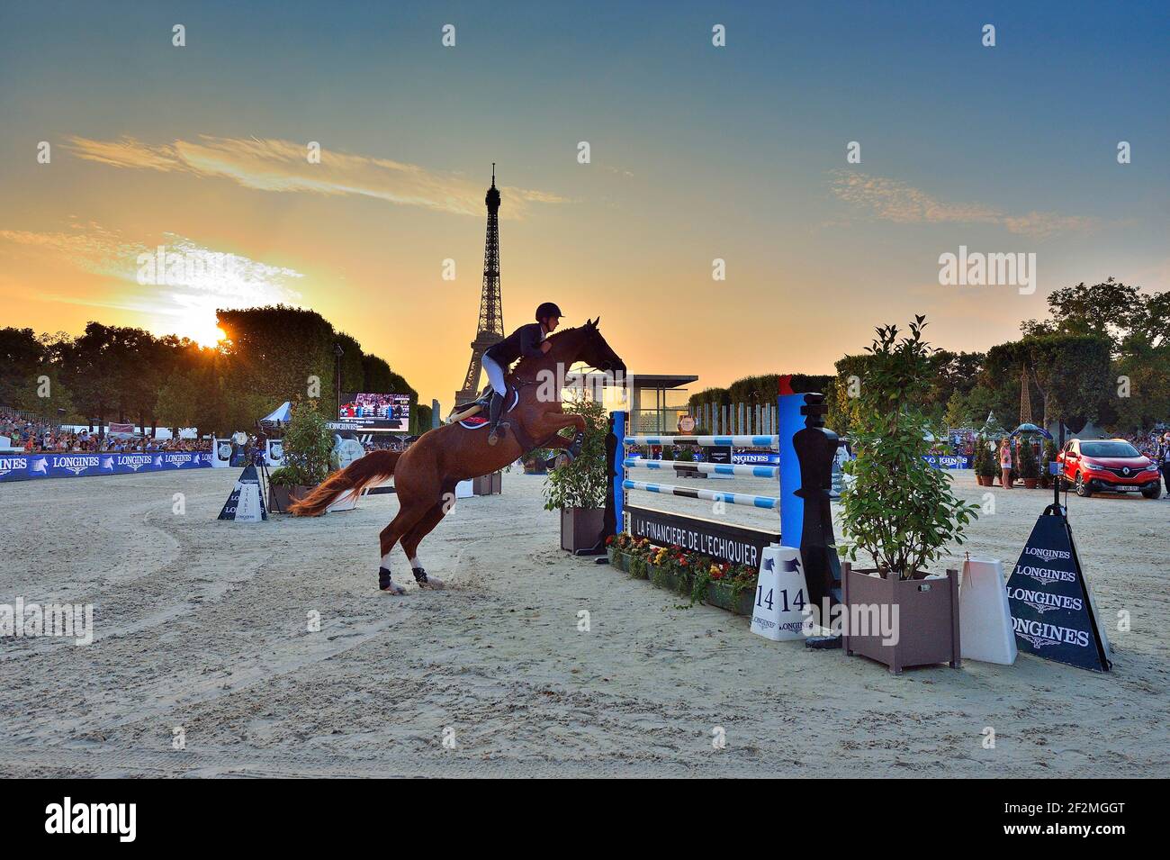 Bertram ALLEN (IRL) beim Paris Eiffel Jumping am 4th. Juli 2015 in Paris, FRANKREICH - Foto Christophe Bricot / DPPI Stockfoto