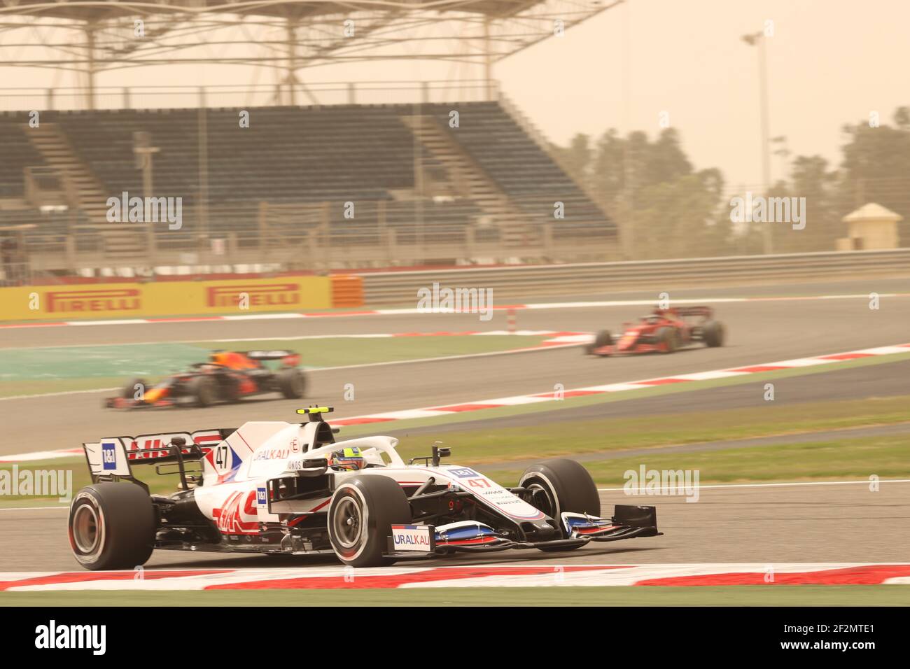 47 Schumacher Mick Ger Haas F1 Team Vf 21 Ferrari Aktion Wahrend Der Formel 1 Vorsaison Tests Vom 12 Bis 14 Marz 21 Auf Dem Bahrain International Circuit In Sakhir Bahrain Foto Dppi Livemedia Stockfotografie Alamy