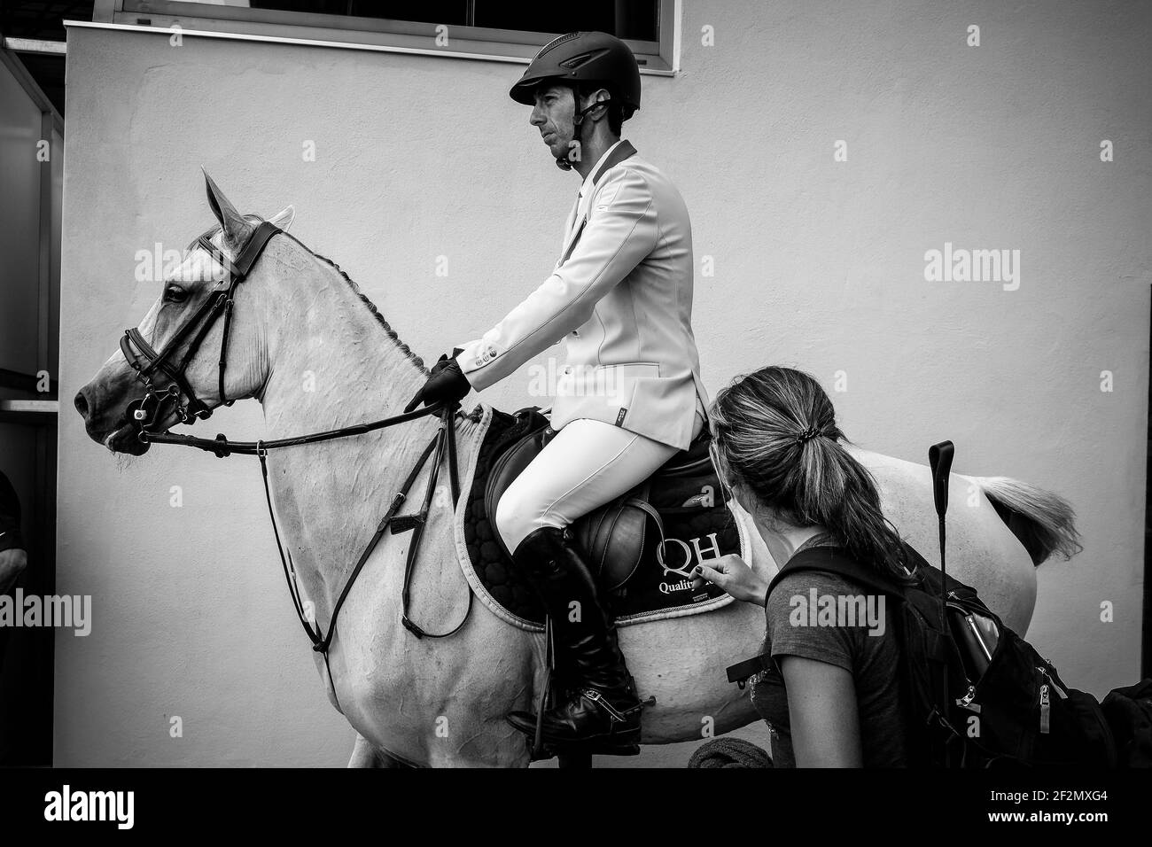 Yuri MANSUR (BRA) reitet auf Havanna M Cor während des Weltreiterfestes, CHIO Aachen 2018, vom 13th. Bis 22th. Juli 2018 in Aachen - Aix la Chapelle, Deutschland - Foto Christophe Bricot / DPPI Stockfoto
