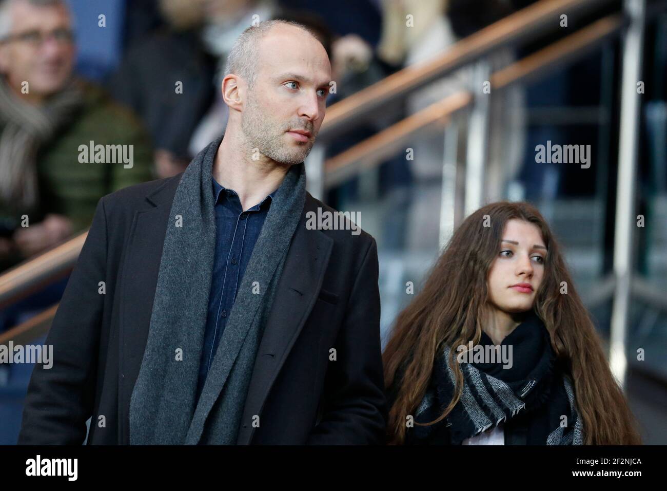 Der französische Handballspieler Thierry Omeyer läuft während des französischen Pokals, des Halbfinalspiels zwischen Paris Saint-Germain und AS Monaco am 26. April 2017 im Stadion Parc des Princes in Paris, Frankreich - Foto Benjamin Cremel / DPPI Stockfoto