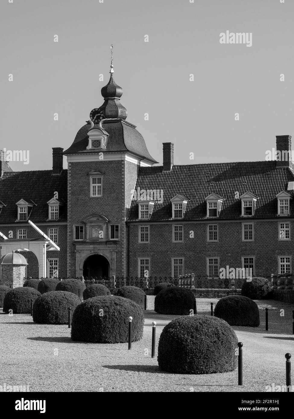 Das Schloss anholt Stockfoto