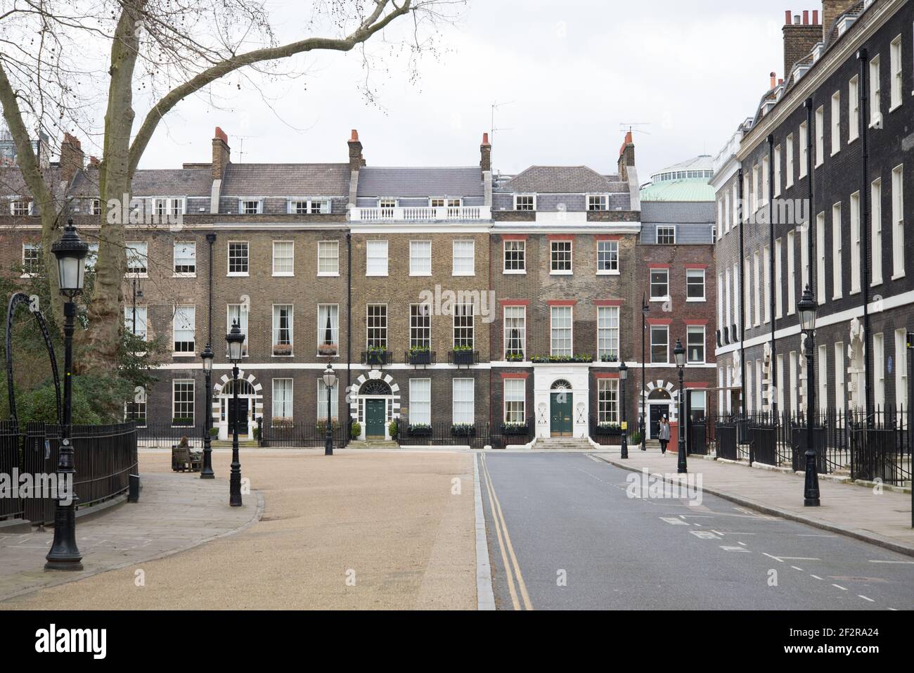 1-10 Bedford Square Georgische Architektur Bloomsbury von Thomas Leverton Robert Palmer Stockfoto