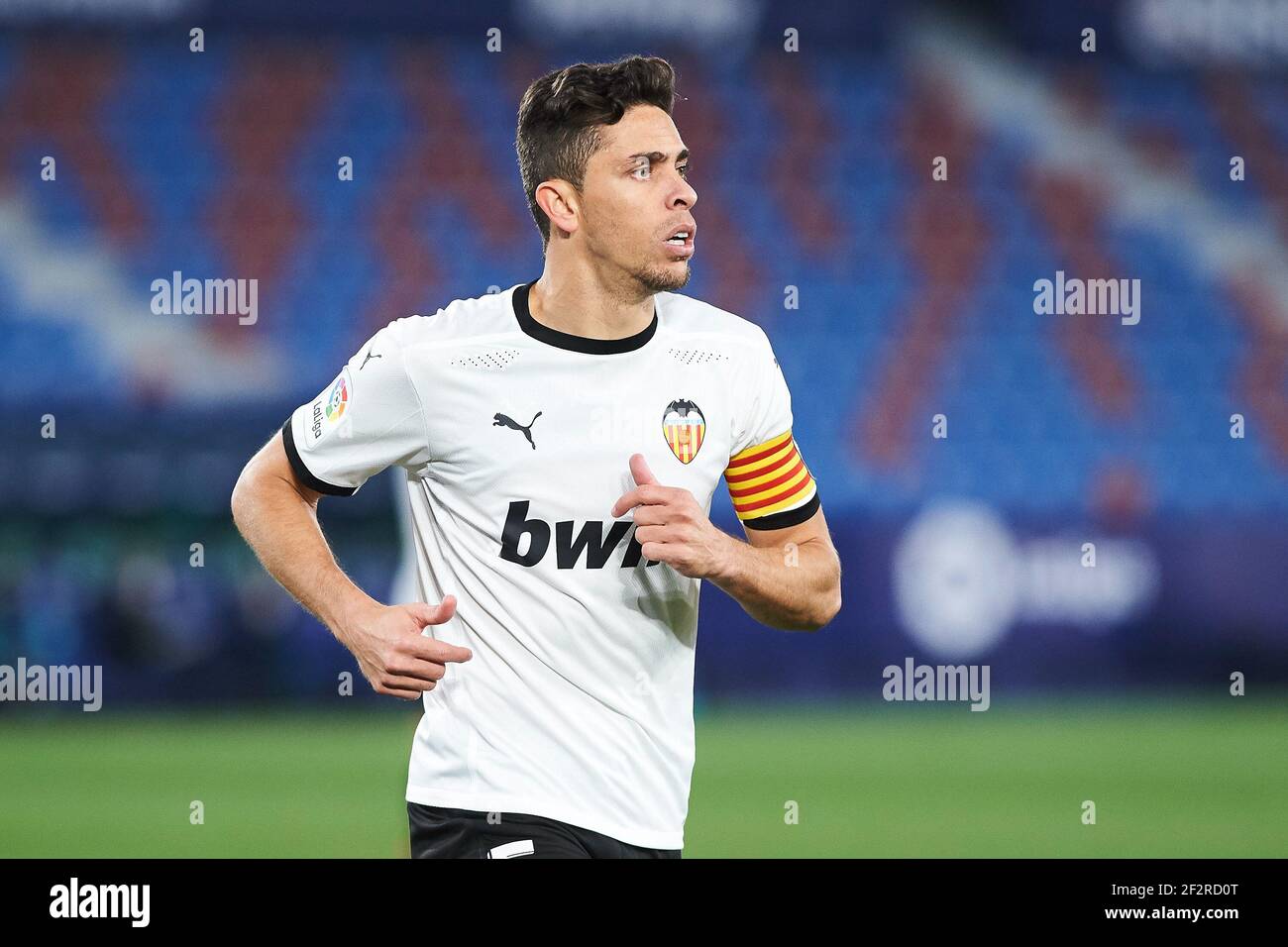 Gabriel Paulista von Valencia während der spanischen Meisterschaft La Liga Fußballspiel zwischen Levante und Valencia am 12. März 2021 im Estadio Ciutat de Valencia in Valencia, Spanien - Foto Maria Jose Segovia / Spanien DPPI / DPPI / LiveMedia Stockfoto