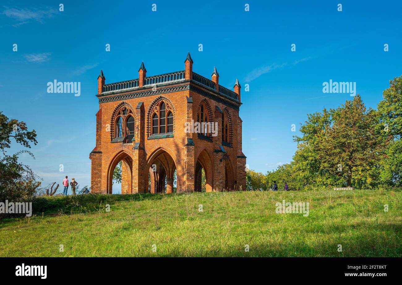Die historische Laube im Park von babelsberg, potsdam Stockfoto