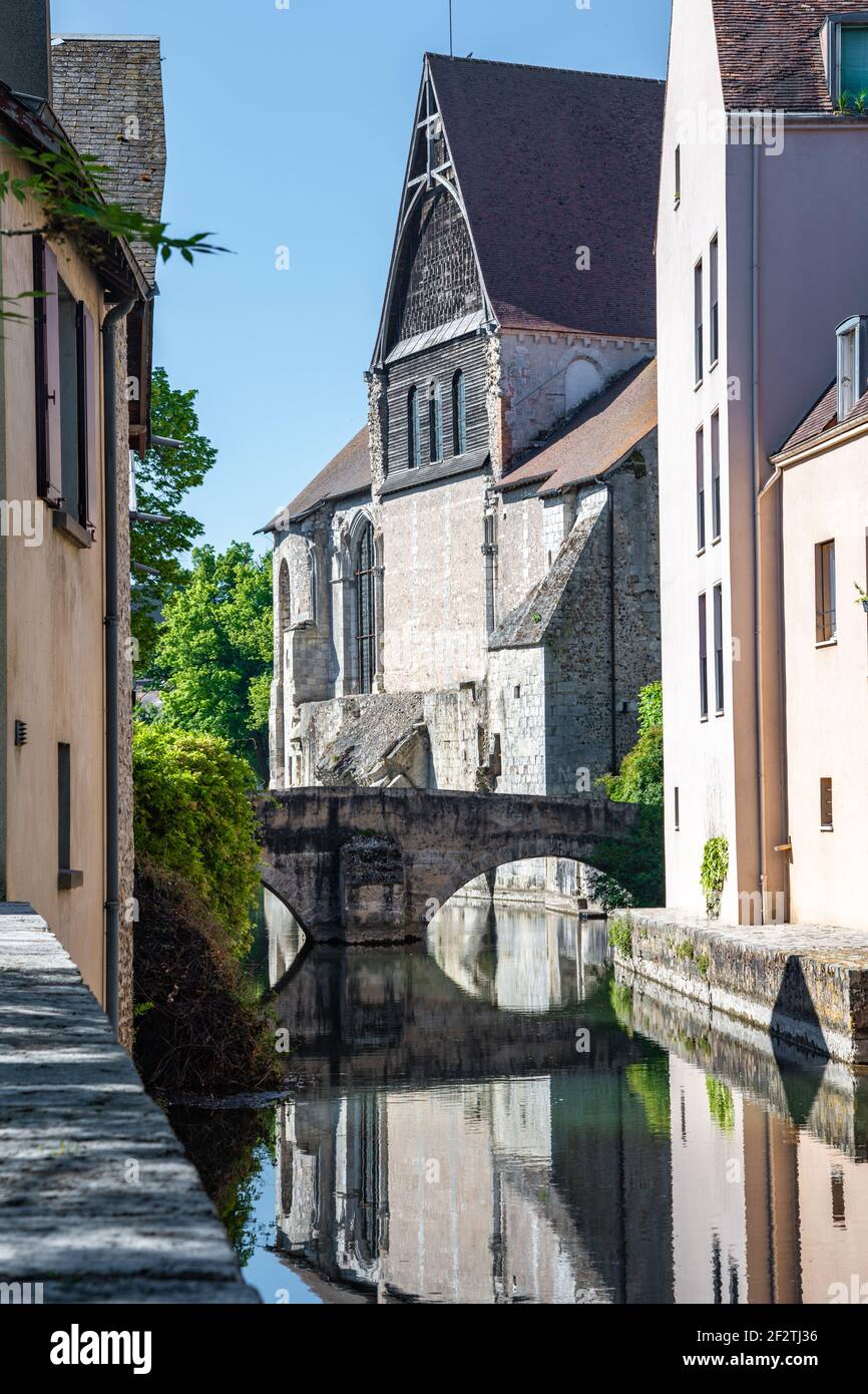 Brücken von Chartres Stockfoto