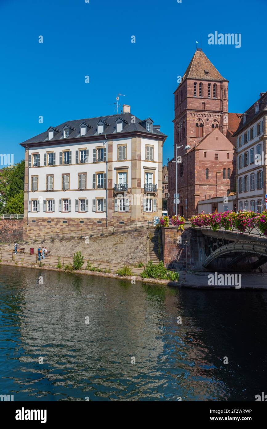 St. Thomas Kirche in Straßburg, Frankreich Stockfoto