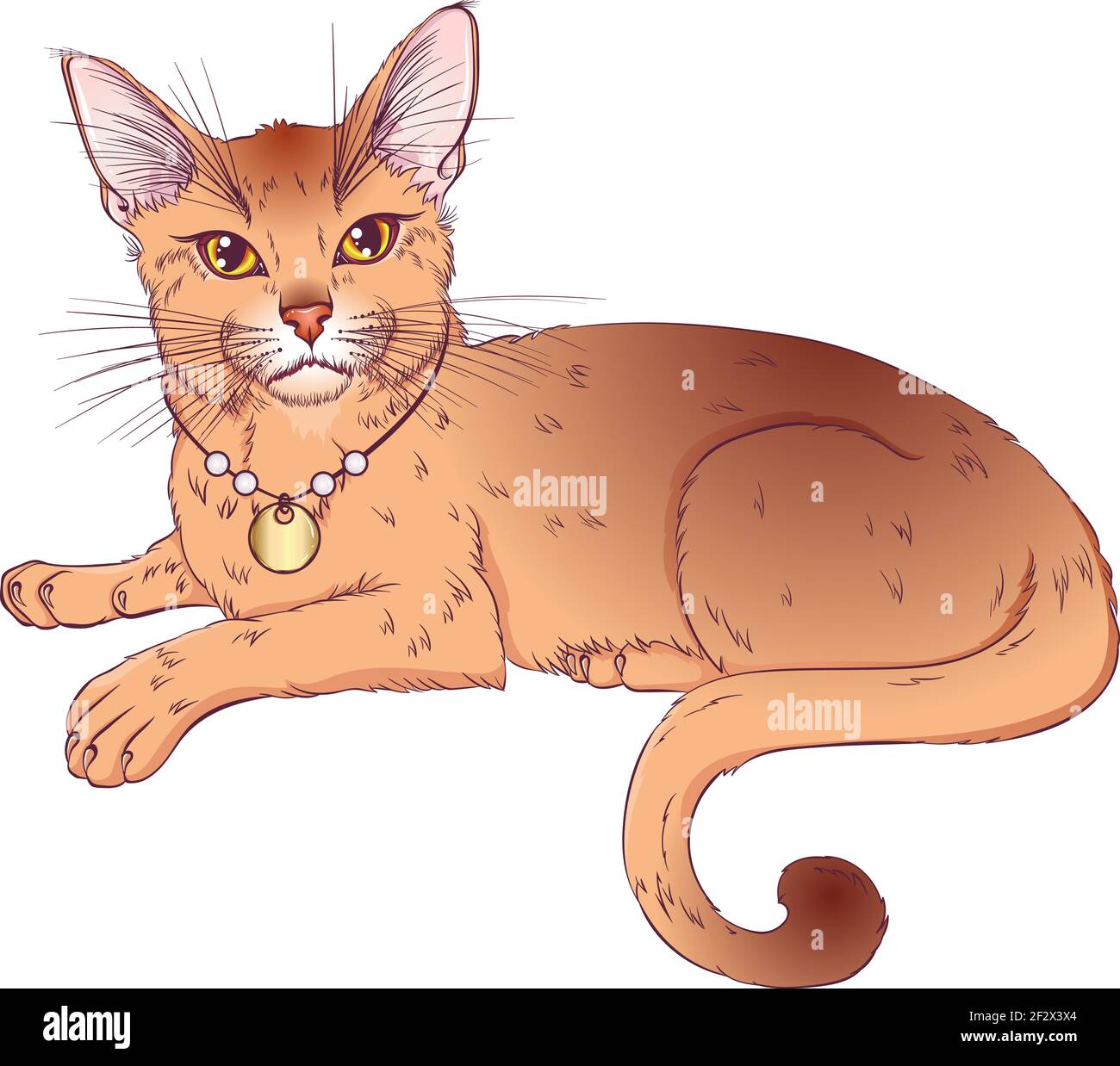  Liegende katze zeichnen Ausgeschnittene Stockfotos und -bilder - Alamy 