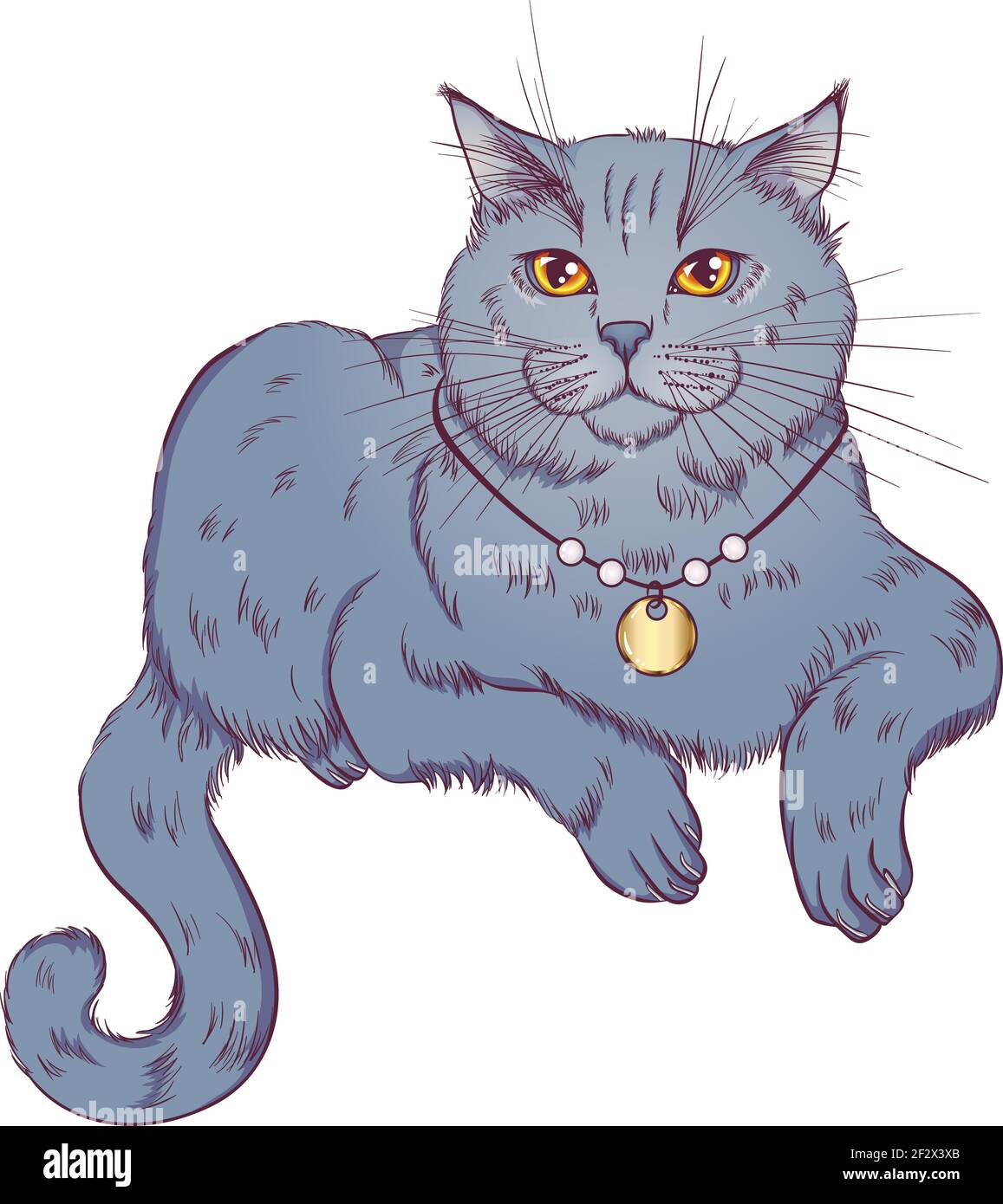  Liegende katze zeichnen -Fotos und -Bildmaterial in hoher Auflösung – Alamy Motiv 