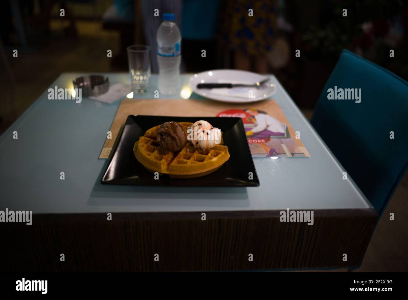 Waffel Stockfoto
