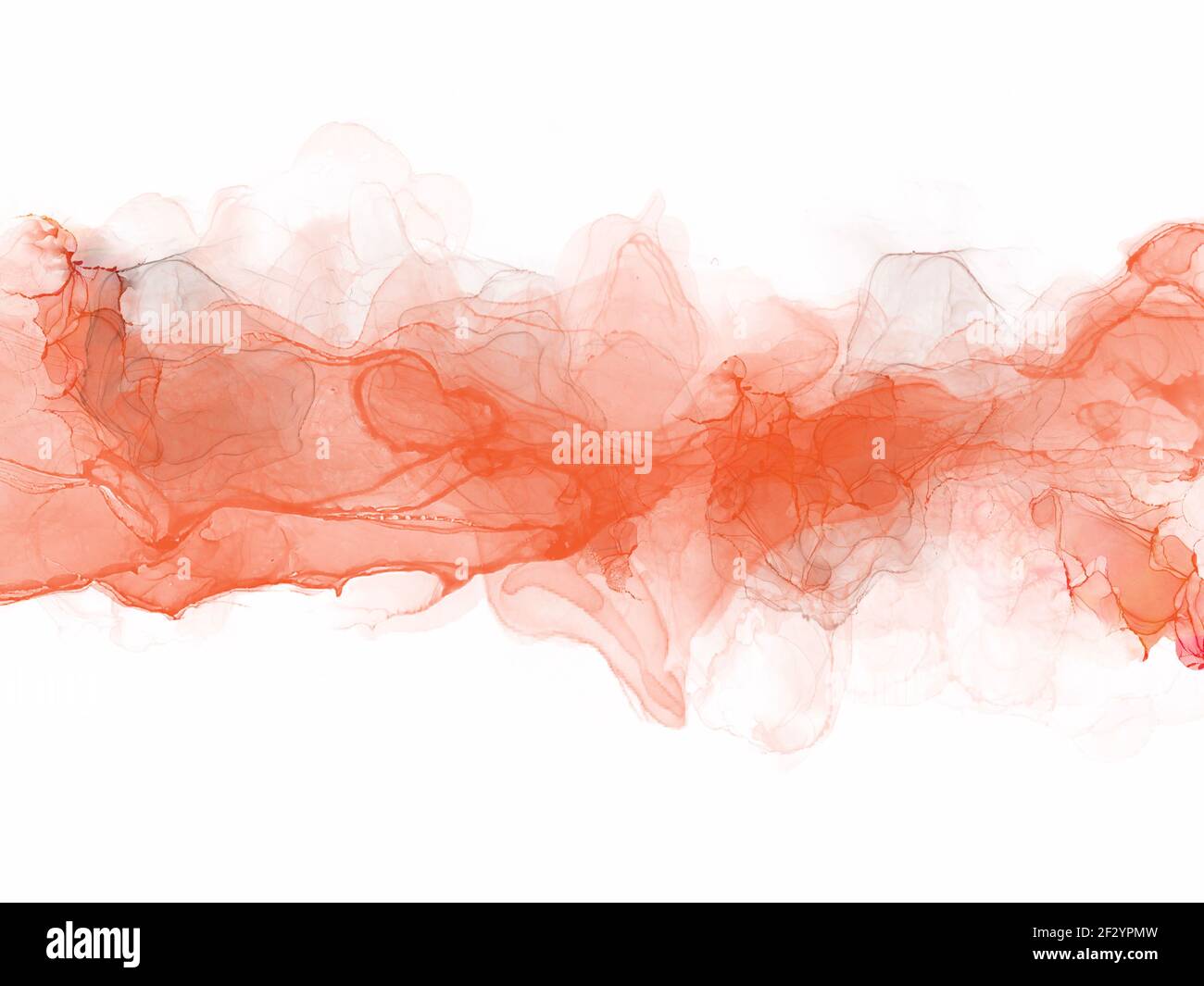 Schöne abstrakte bunte digitale Alkohol Tinte Stil Muster und Textur Mit goldfarbenem Metallic-Faden für die Verwendung als Tapete oder Hintergrund Stockfoto