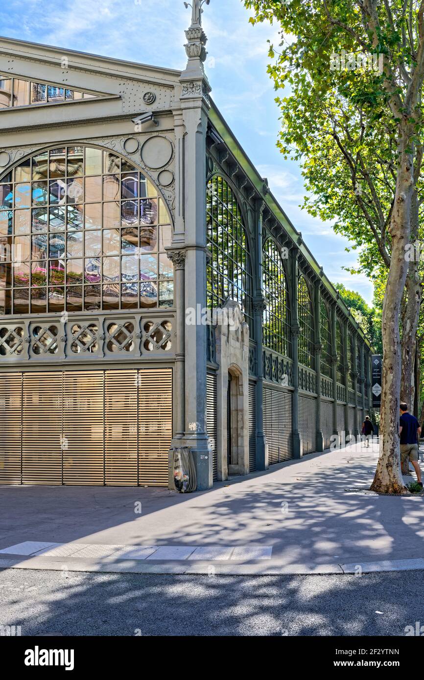 Le Carreau du Temple à Paris Stockfoto