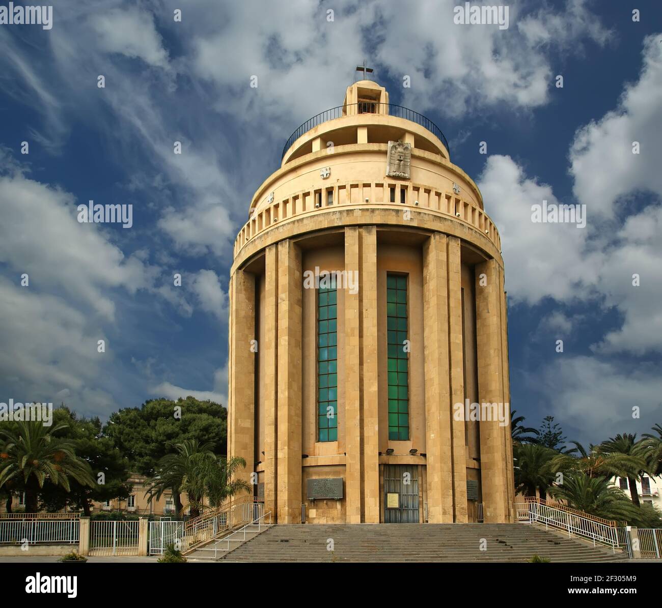 Die moderne katholische Kirche. Syrakus (Siracusa, Sarausa