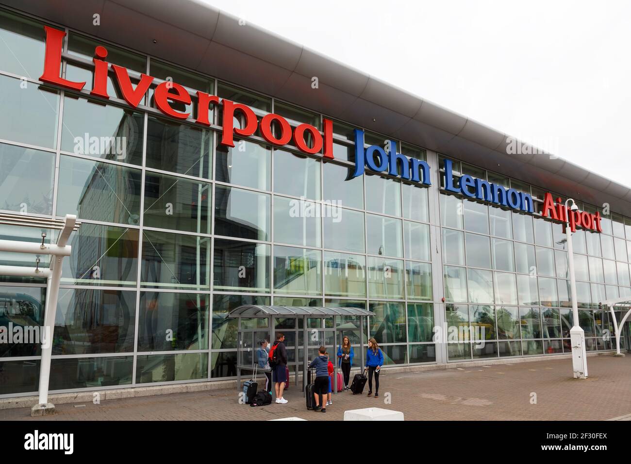 Transfer King Park Flughafen Liverpool www.alamy.de