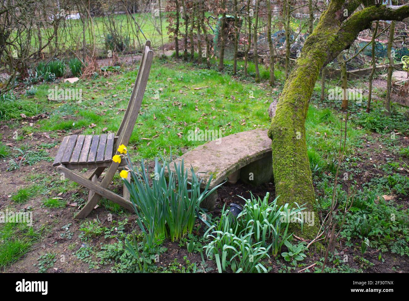 Alter gartenstuhl Fotos und Bildmaterial in hoher Auflösung Alamy