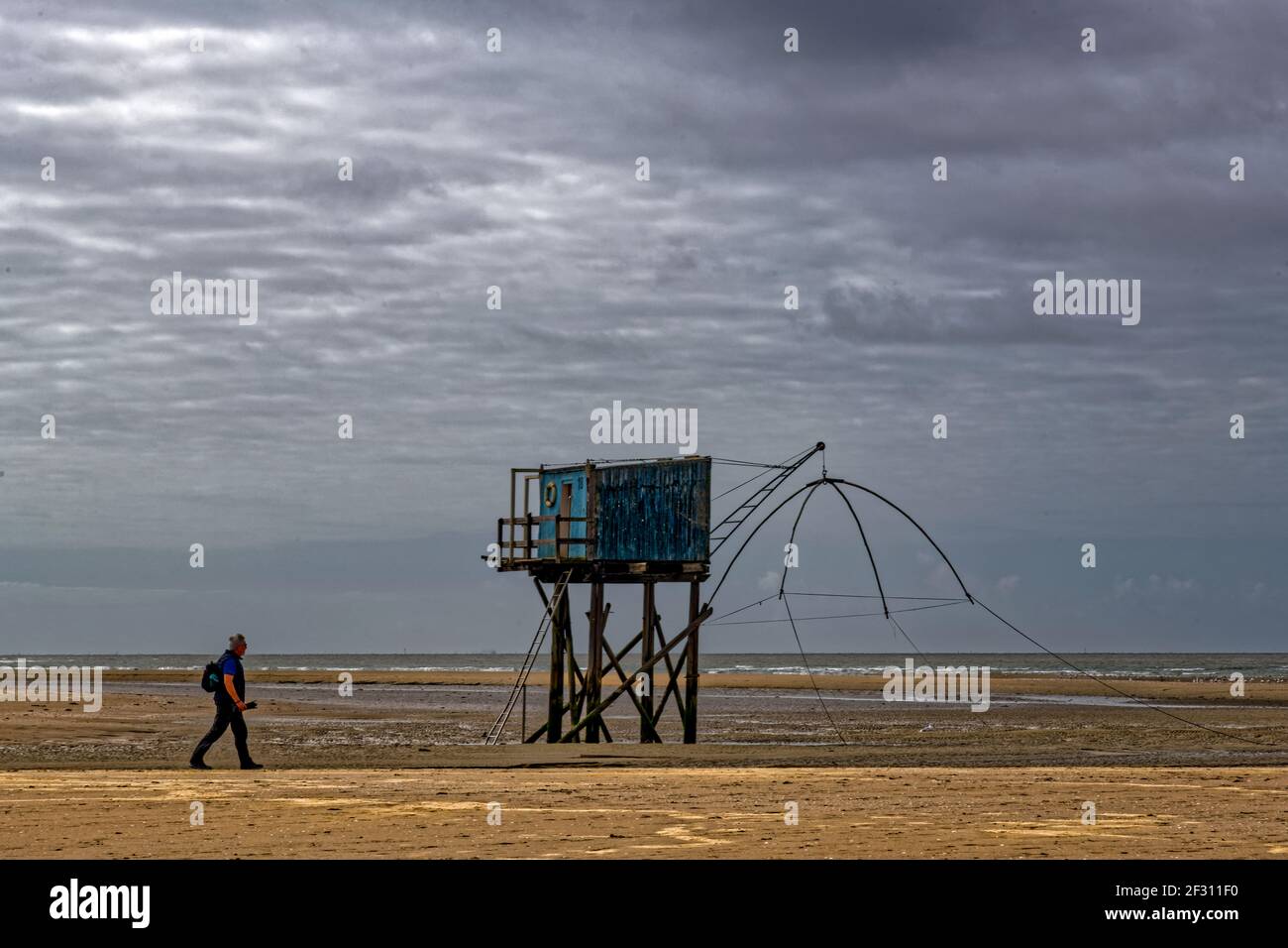 Saint Brévin les Pins in der bretagne Stockfoto