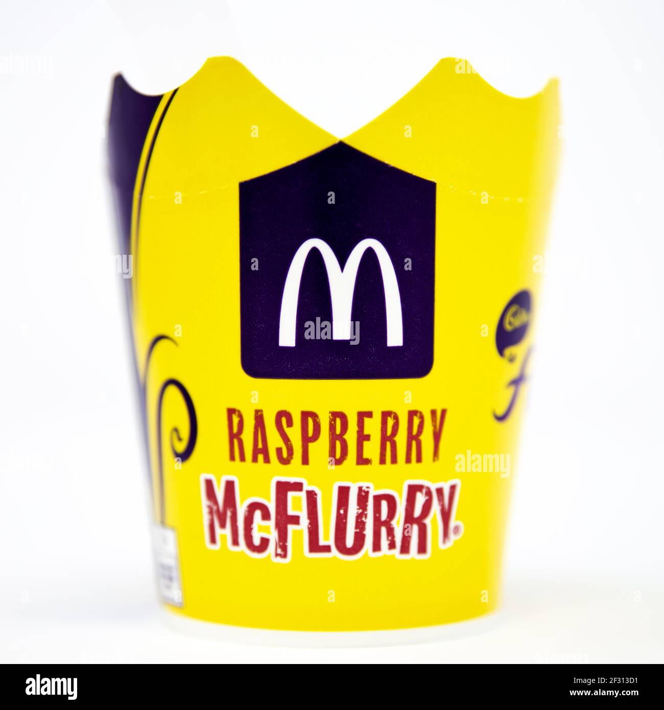 McDonalds Cadbury’s Flake McFlurry Stockfoto