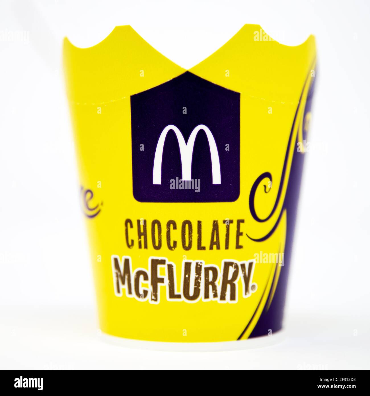 McDonalds Cadbury’s Flake McFlurry Stockfoto