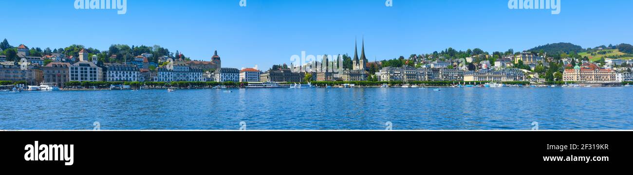 Geographie / Reisen, Schweiz, Stadt Luzern, Additional-Rights-Clearance-Info-not-available Stockfoto