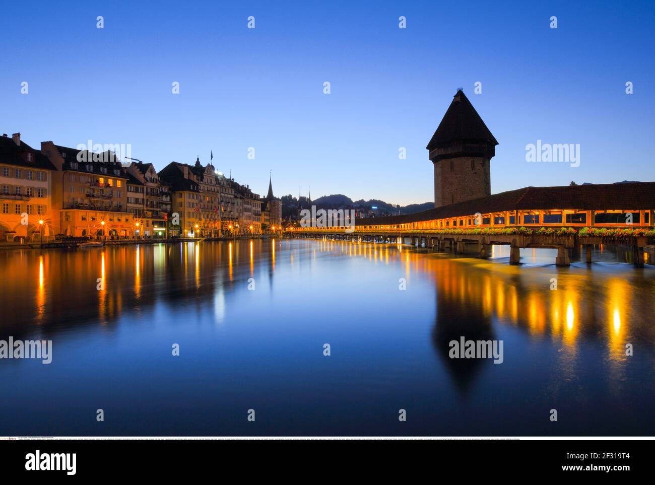 Geographie / Reisen, Schweiz, Altstadt Luzern, Additional-Rights-Clearance-Info-not-available Stockfoto