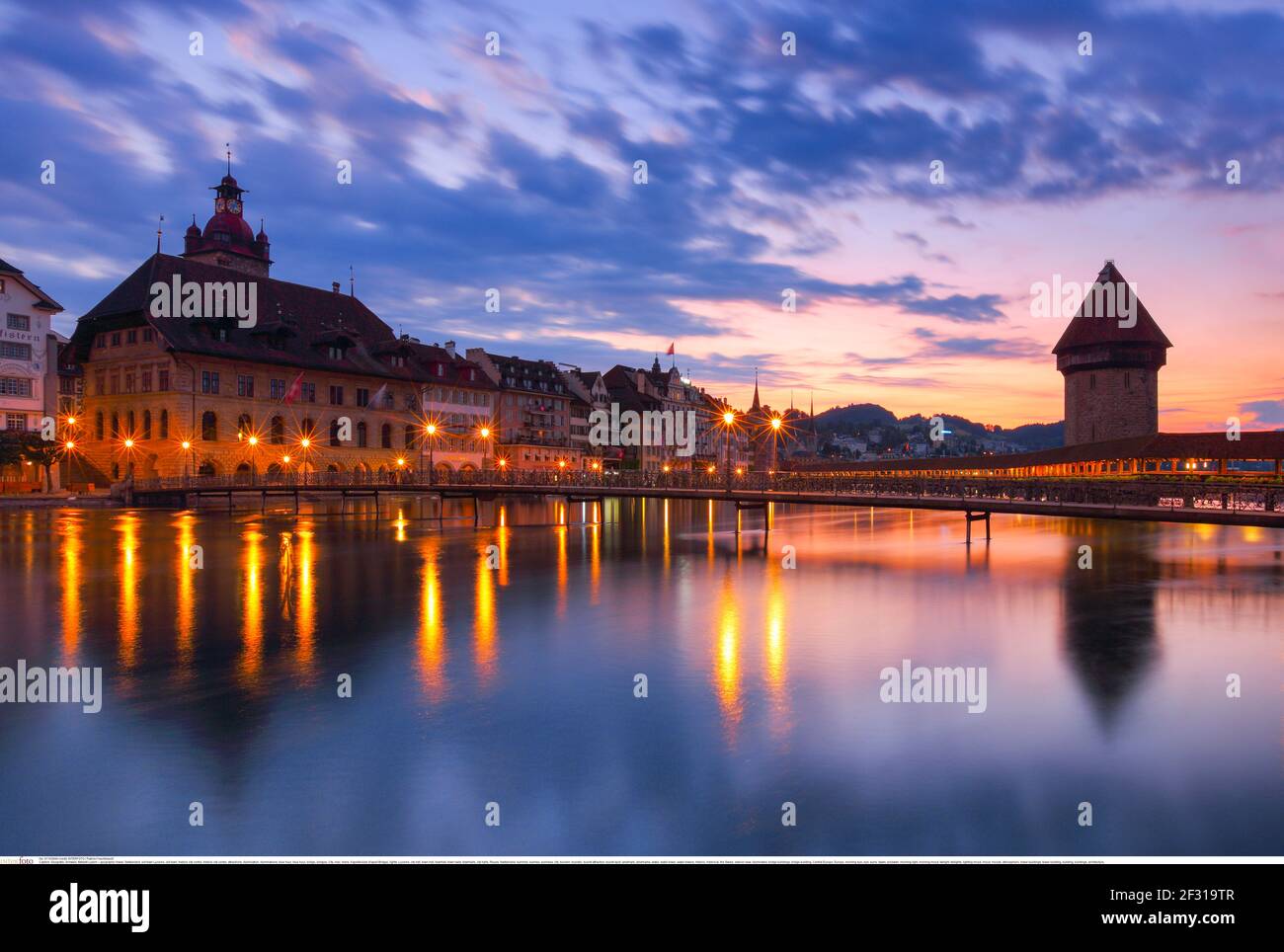 Geographie / Reisen, Schweiz, Altstadt Luzern, Additional-Rights-Clearance-Info-not-available Stockfoto