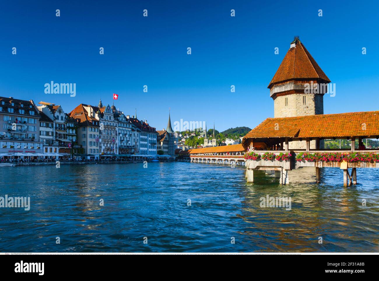 Geographie / Reisen, Schweiz, Altstadt Luzern, Additional-Rights-Clearance-Info-not-available Stockfoto