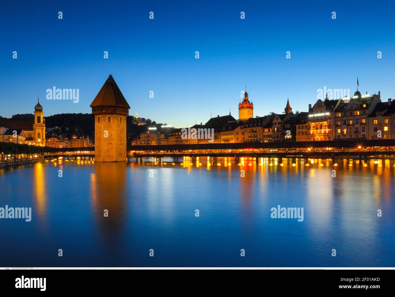 Geographie / Reisen, Schweiz, Altstadt Luzern, Additional-Rights-Clearance-Info-not-available Stockfoto