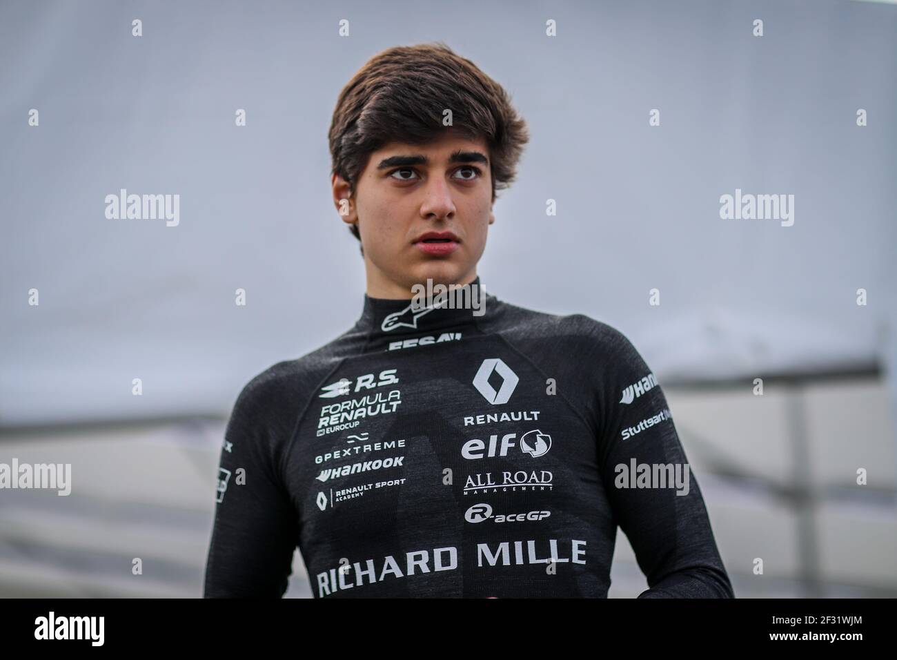 COLLET Caio (BRA), Formel Renault Eurocup Team R-ACE GP, Portrait während der Formel Renault Eurocup in Silverstone, Großbritannien, 10. Bis 12. Mai 2019 - Foto Alexandre Guillaumot / DPPI Stockfoto