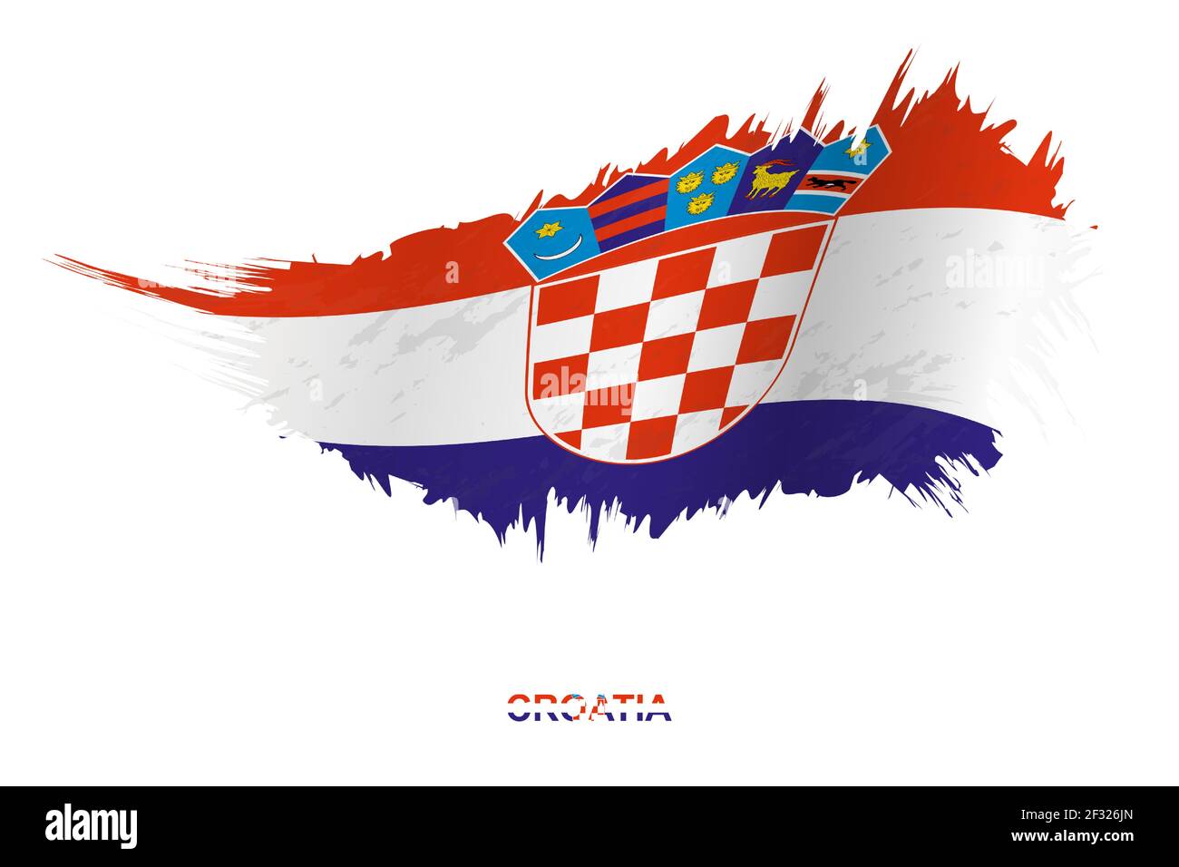 flagge-kroatiens-im-grunge-stil-mit-windeffekt-vektor-grunge
