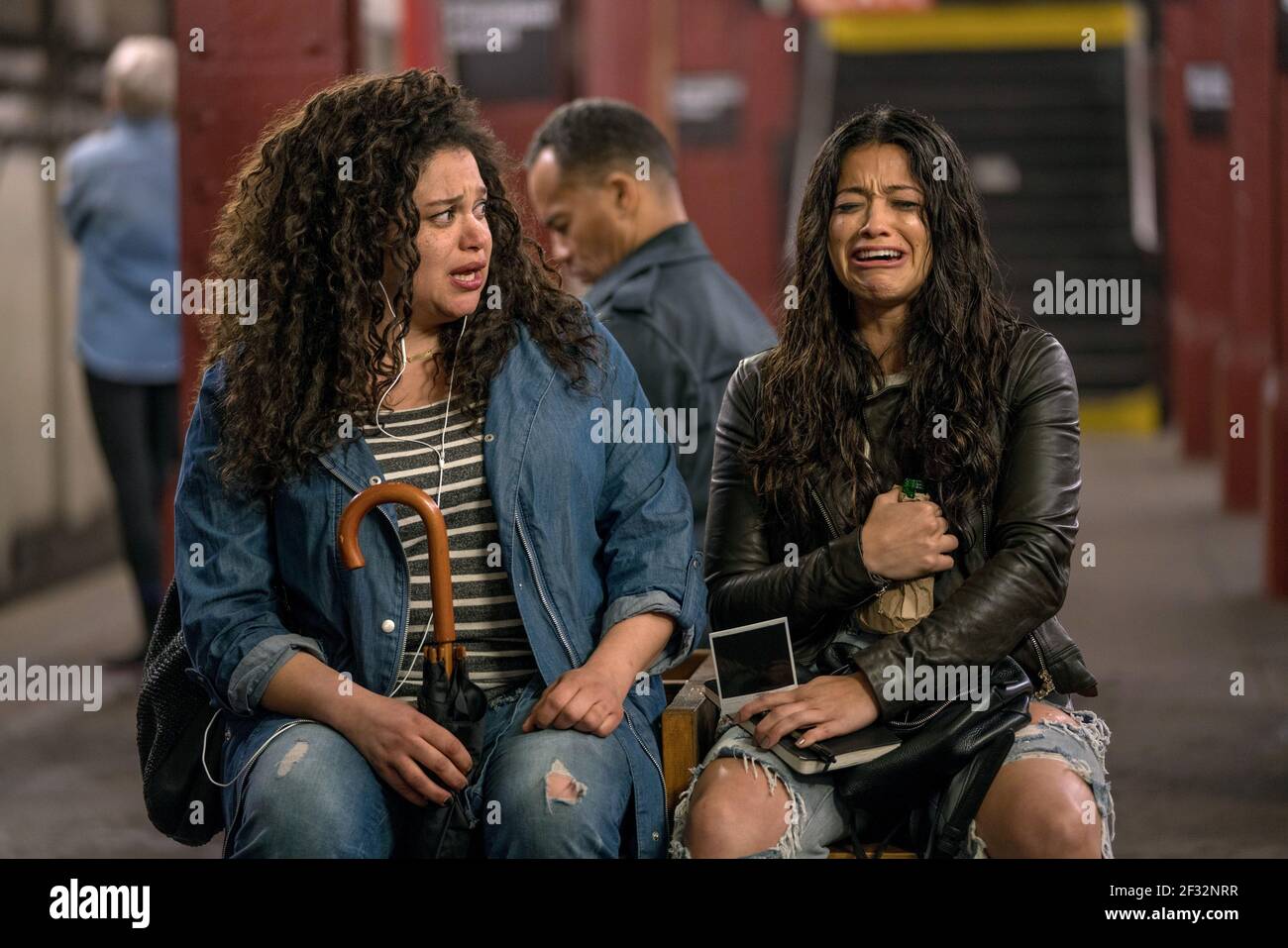 BUTEAU,RODRIGUEZ, SOMEONE GREAT, 2019, ©SARAH SHATZ/NETFLIX Stockfoto