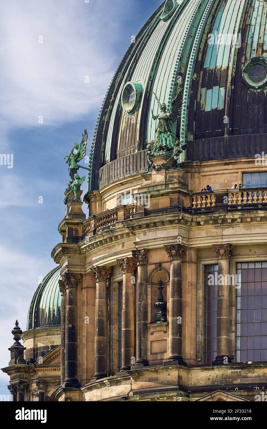 Berliner Dom Evangelische Oberpfarrei und Stiftskirche Stockfoto