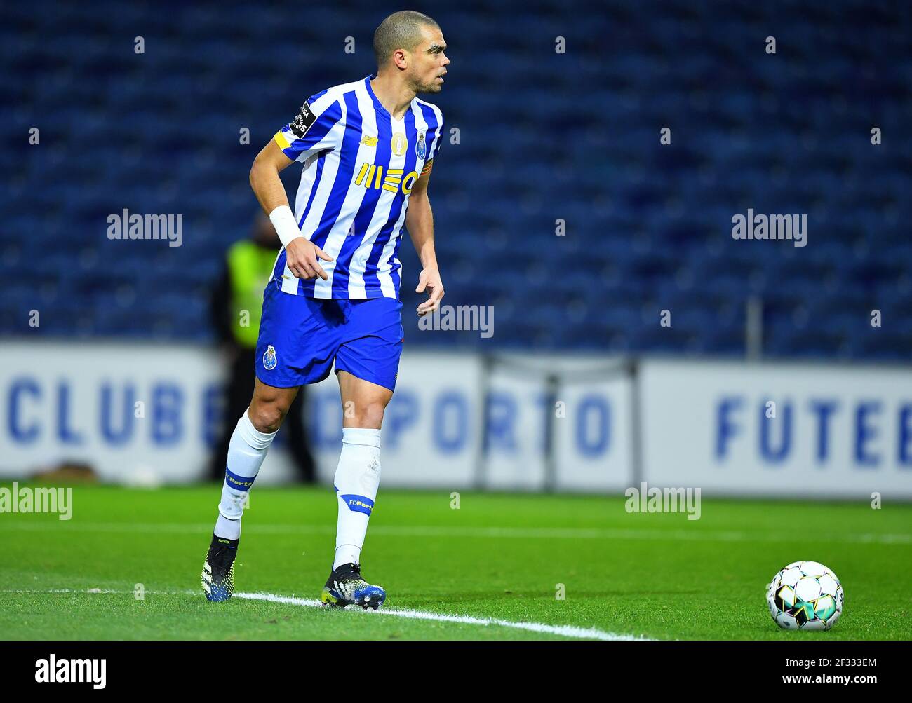 14th. März 2021; Dragao Stadium, Porto, Portugal; Portugiesische Meisterschaft 2020/2021, FC Porto gegen Pacos de Ferreira; Pepe des FC Porto Stockfoto