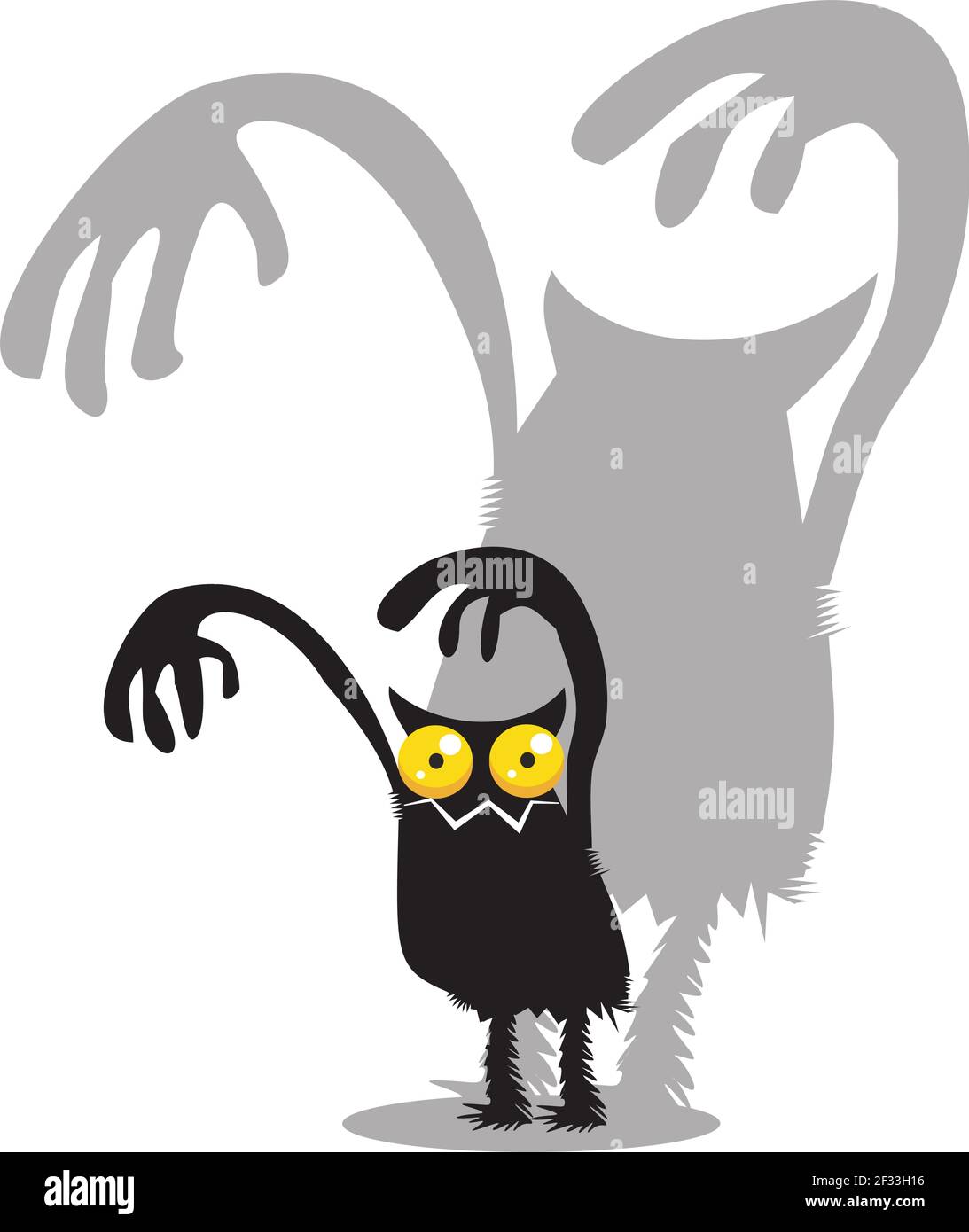 Satz von lustigen Tieren Vektor-Illustration Stock Vektor
