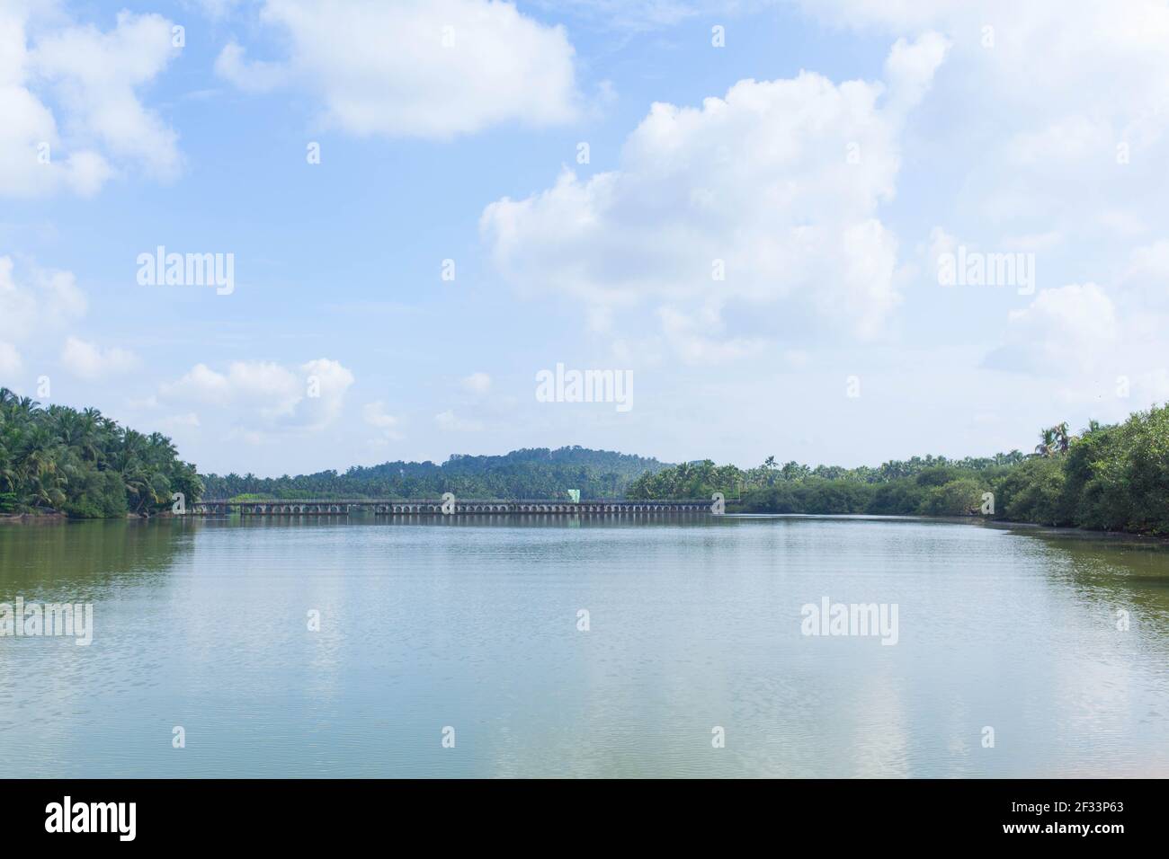 kadalundi Vogelschutzgebiet kadalundi kerala Stockfoto