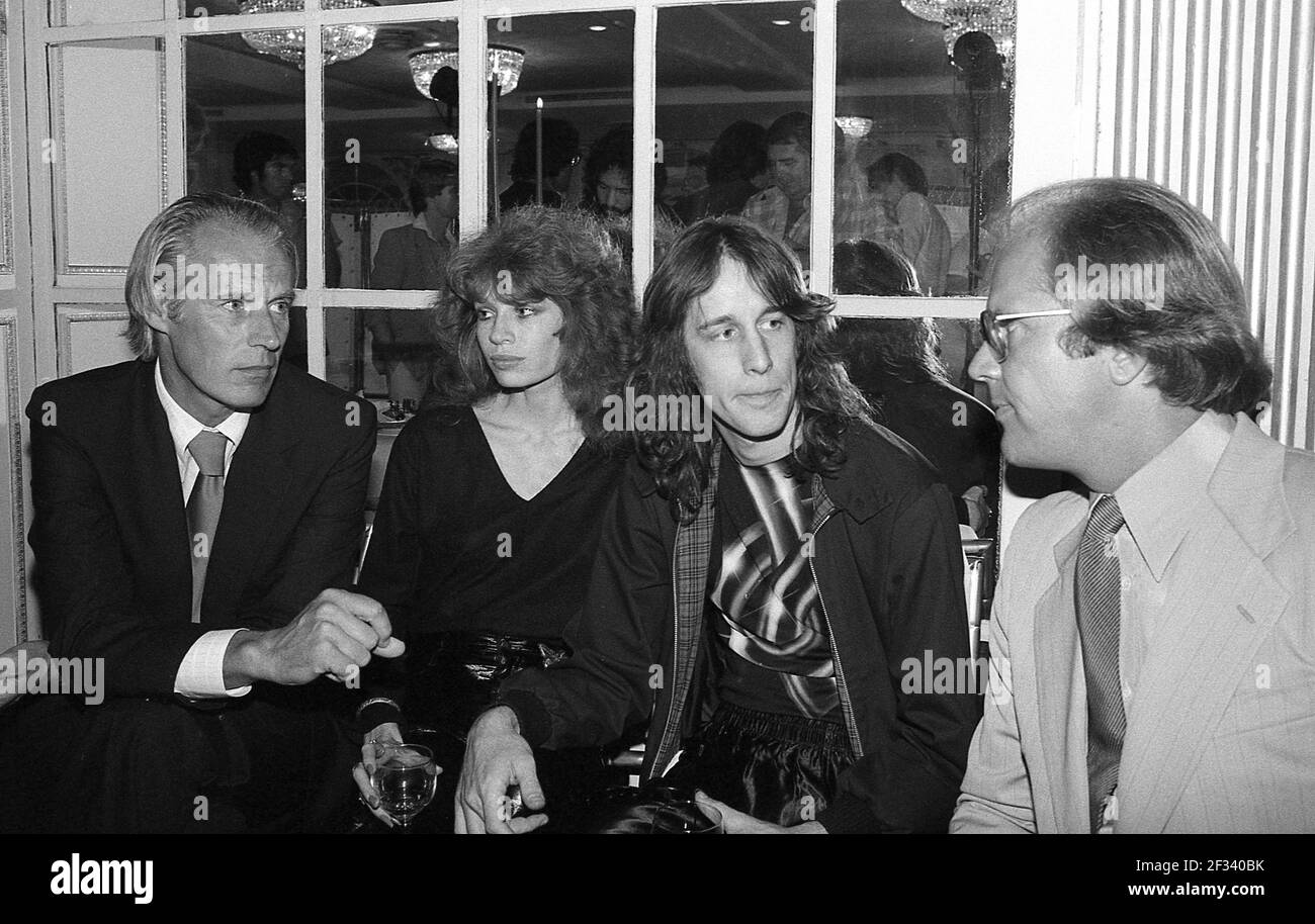 Air Studios Montserrat Launch Party im Beverley Wiltshire Hotel September 1979 Stockfoto