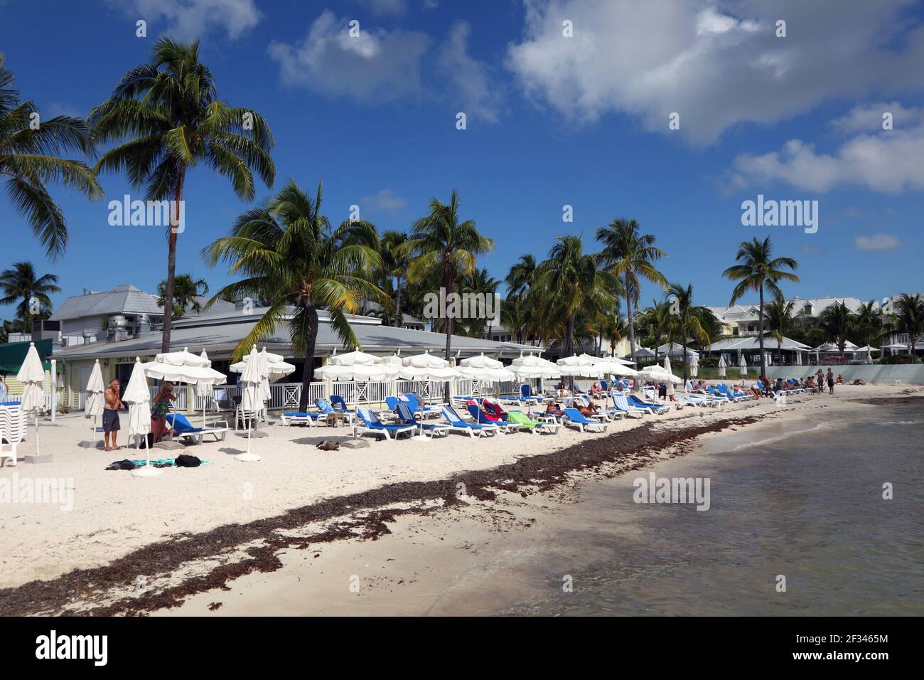 Geographie / Reisen, USA, Florida, Key West, Strand am südlichsten Punkt, Key West, Zusatz-Rights-Clearance-Info-not-available Stockfoto