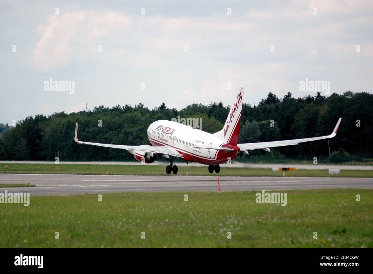 15-03-2021 - Generic Airplanes - D-ABBS - Air Berlin - Boeing B737. Seriennummer 28654, Typ 737-76N. Erstflug am 11,10.2001, geliefert an Air Be Stockfoto