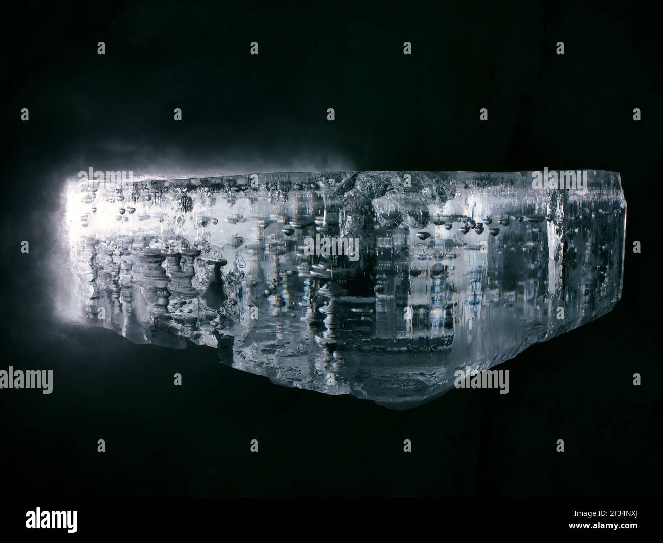 Eisblase Stockfoto