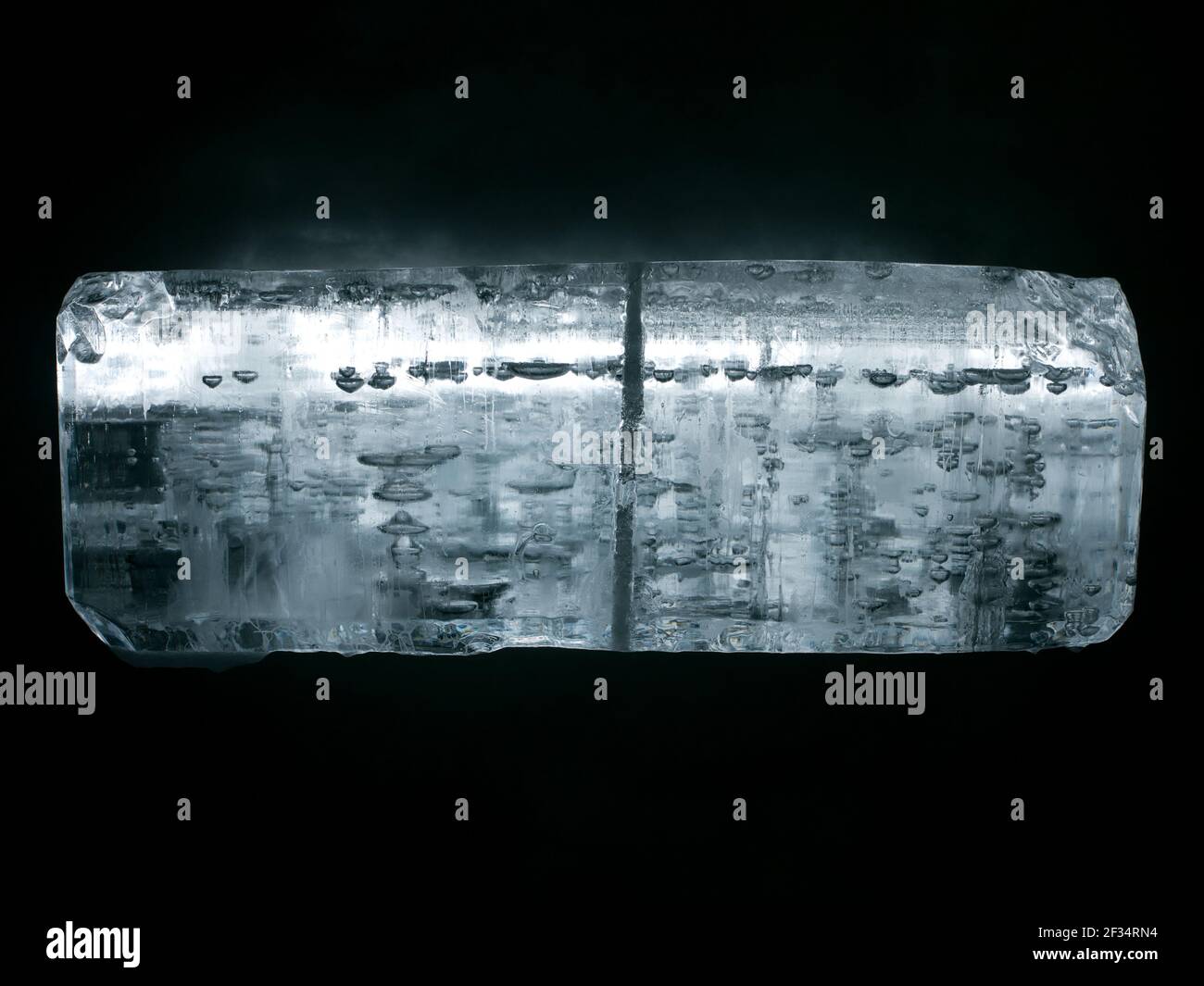 Eisblase Stockfoto