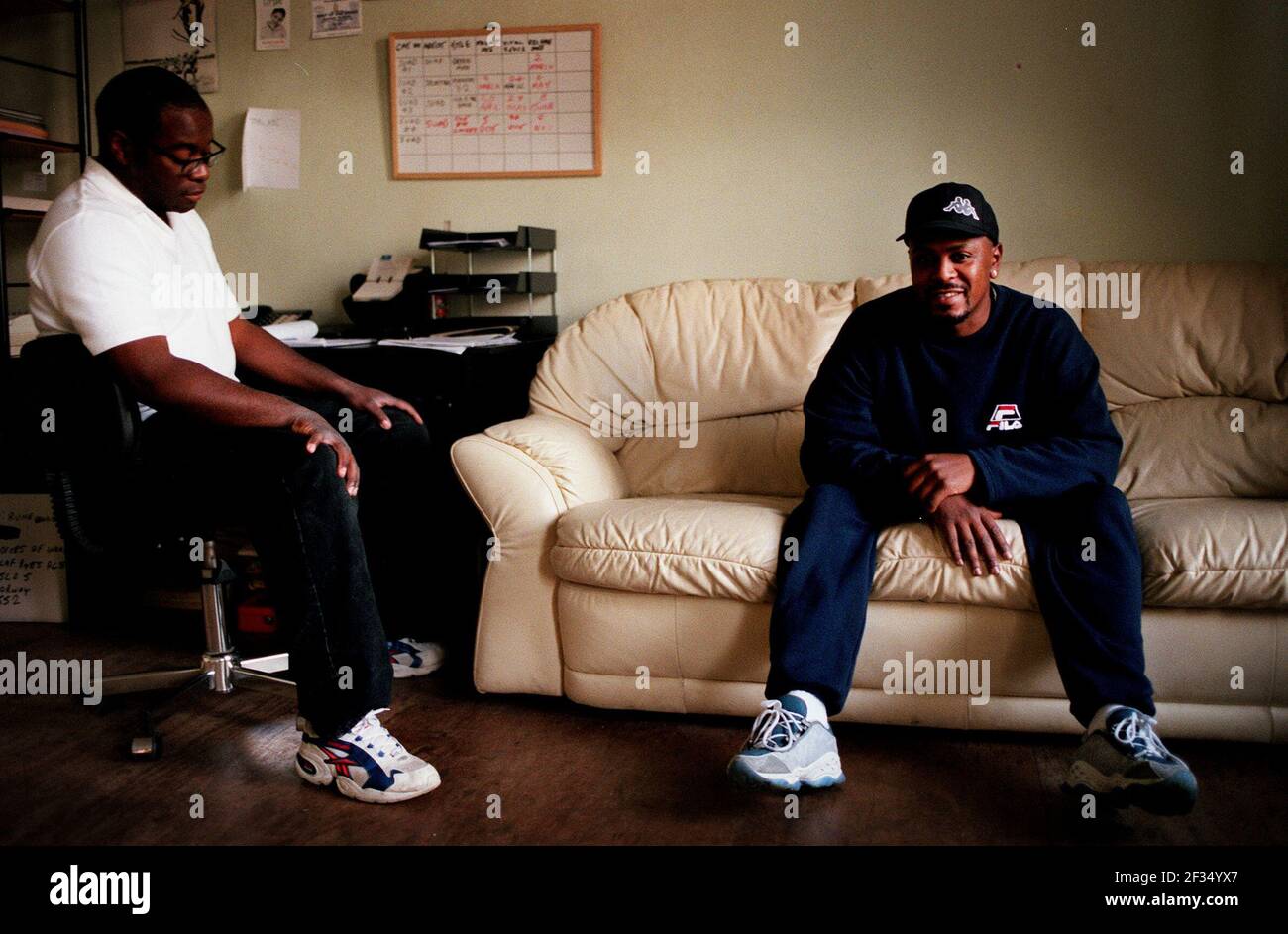 Smiley und PJ von Shut Up und Dance Plattenlabel Stockfoto