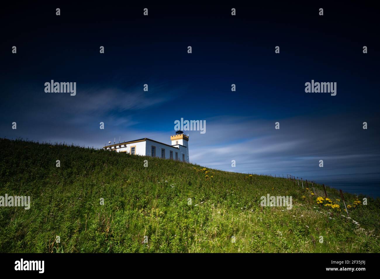 Leuchtturm Duncansby Head in John o' Groats, Schottland Stockfoto