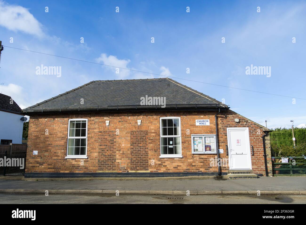 Church Hall Cherry Willingham Lincoln Stockfoto