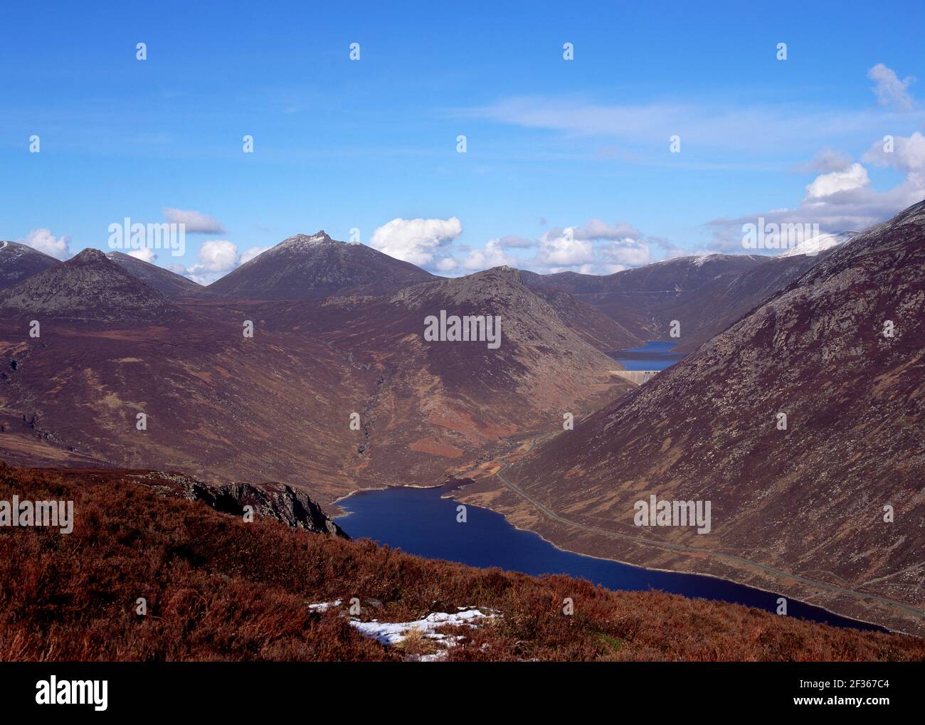 SILENT VALLEY & BEN CROM Mourne Mountains, County Down, Credit:Robert Thompson / Avalon Stockfoto