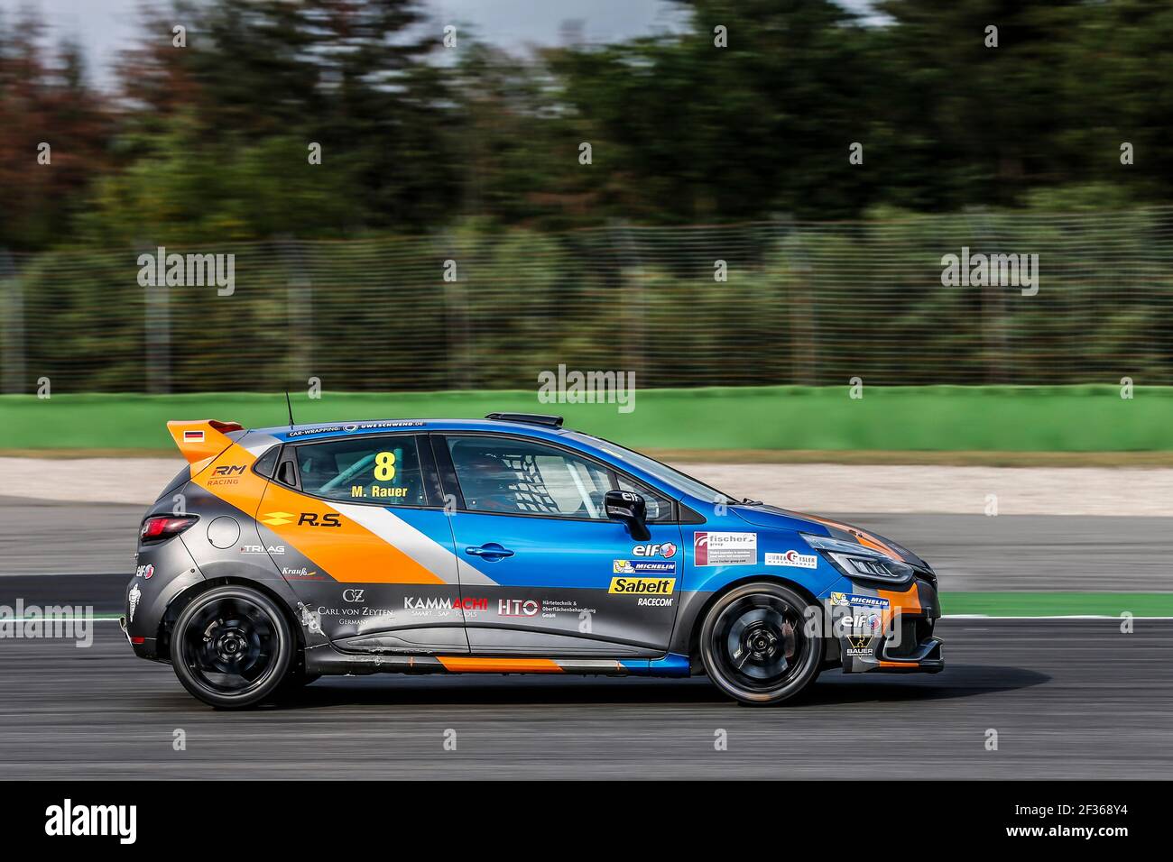 08 RAUER Marius (ger), Renault Clio Cup Team Bleekemolen, Aktion während der Clio Cup Open 2019, vom 26. Bis 28. Juli in Hockenheim, Deutschland - Foto Jean Michel Le MEUR / DPPI Stockfoto