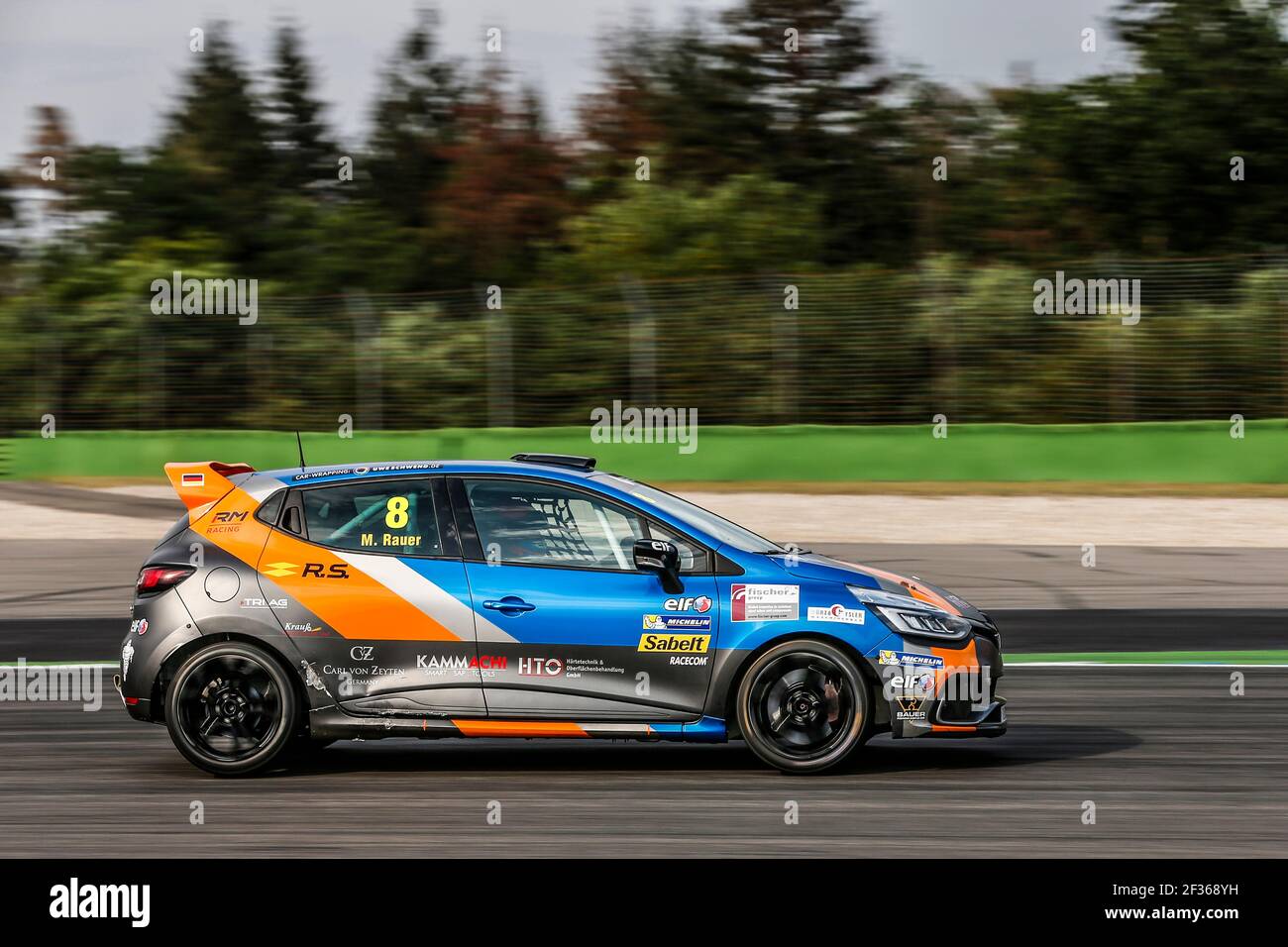 08 RAUER Marius (ger), Renault Clio Cup Team Bleekemolen, Aktion während der Clio Cup Open 2019, vom 26. Bis 28. Juli in Hockenheim, Deutschland - Foto Jean Michel Le MEUR / DPPI Stockfoto