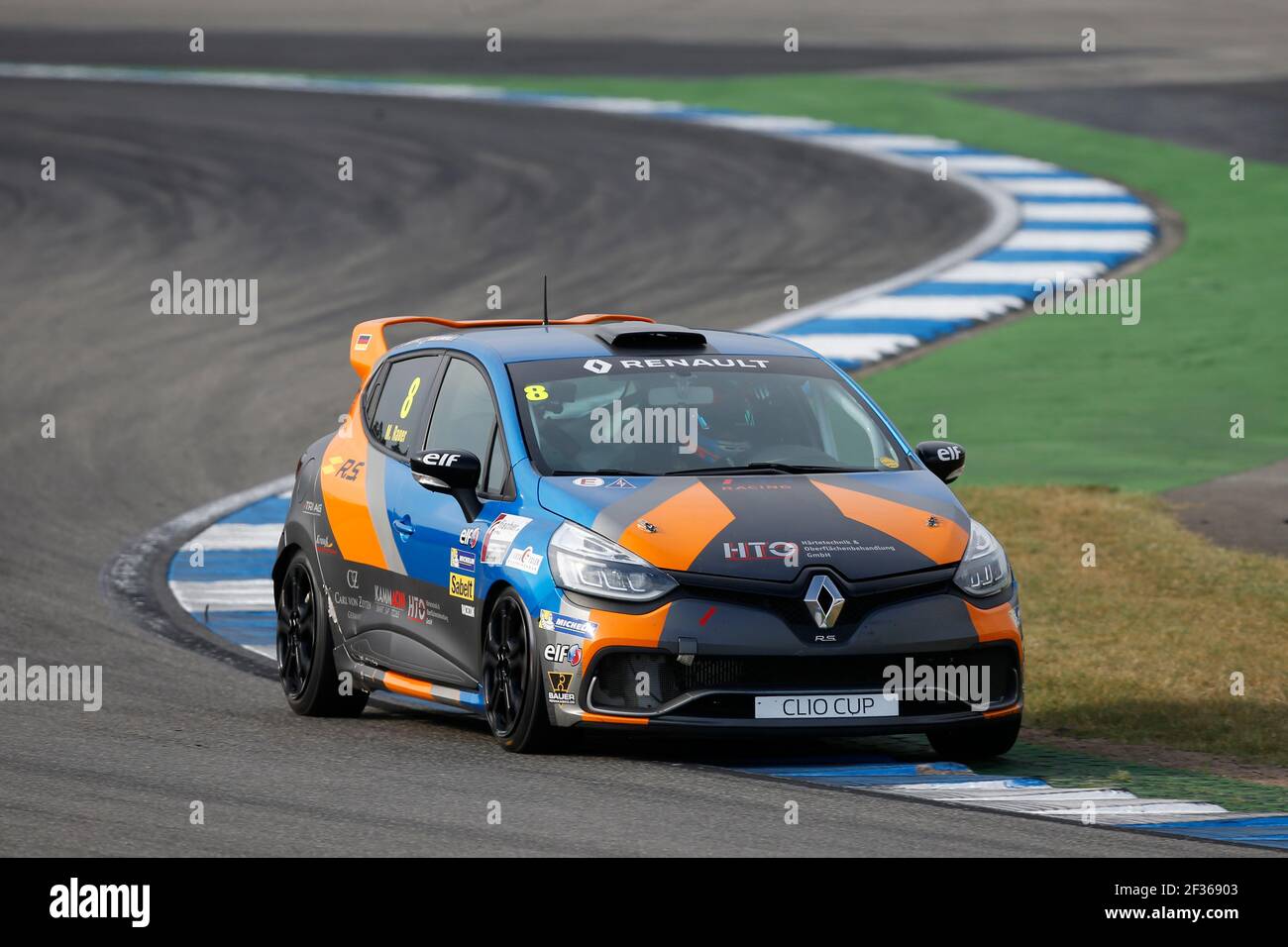 08 RAUER Marius (ger), Renault Clio Cup Team Bleekemolen, Aktion während der Clio Cup Open 2019, vom 26. Bis 28. Juli in Hockenheim, Deutschland - Foto Jean Michel Le MEUR / DPPI Stockfoto